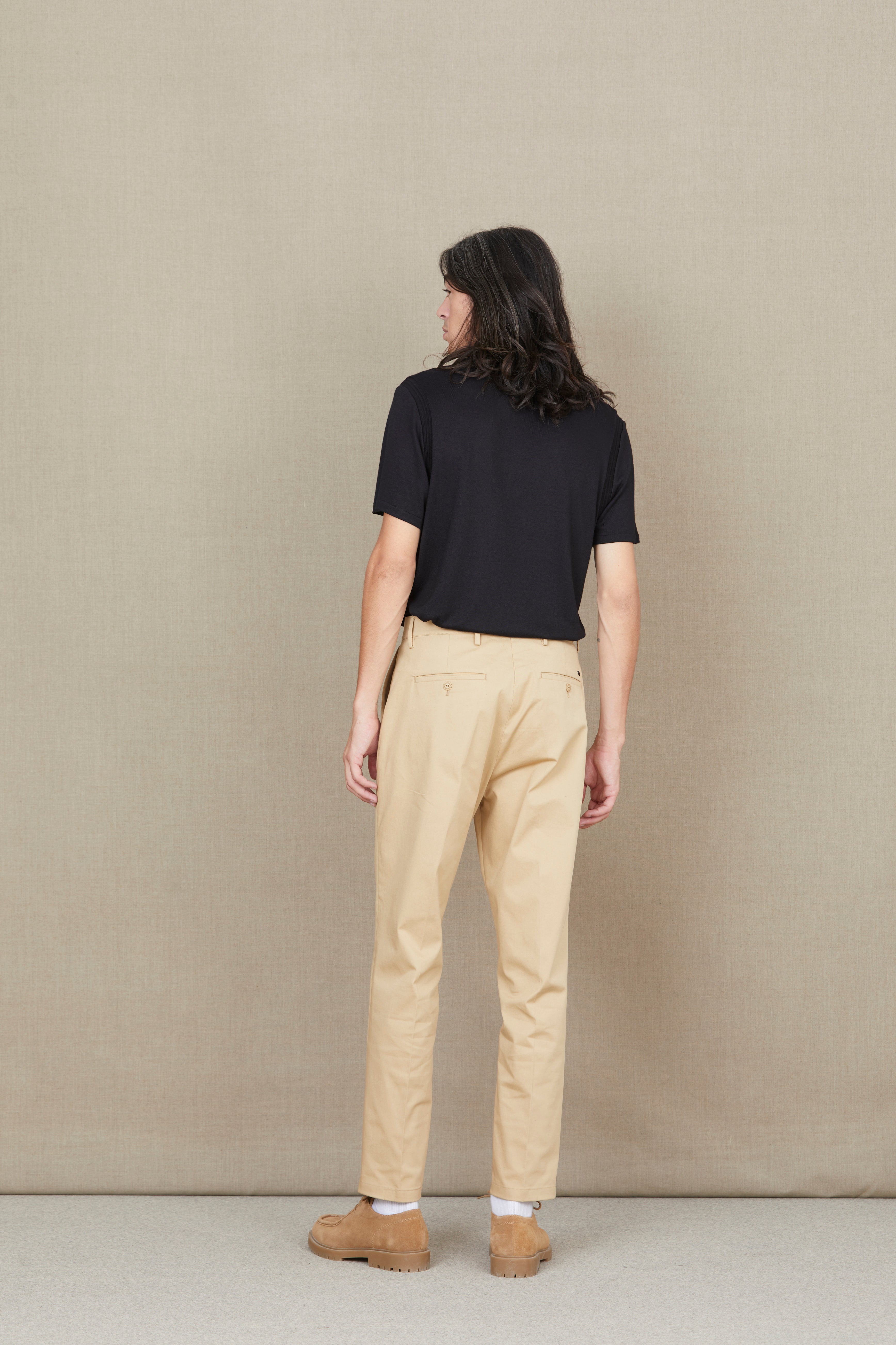 PANTALON PLEAT BEIGE