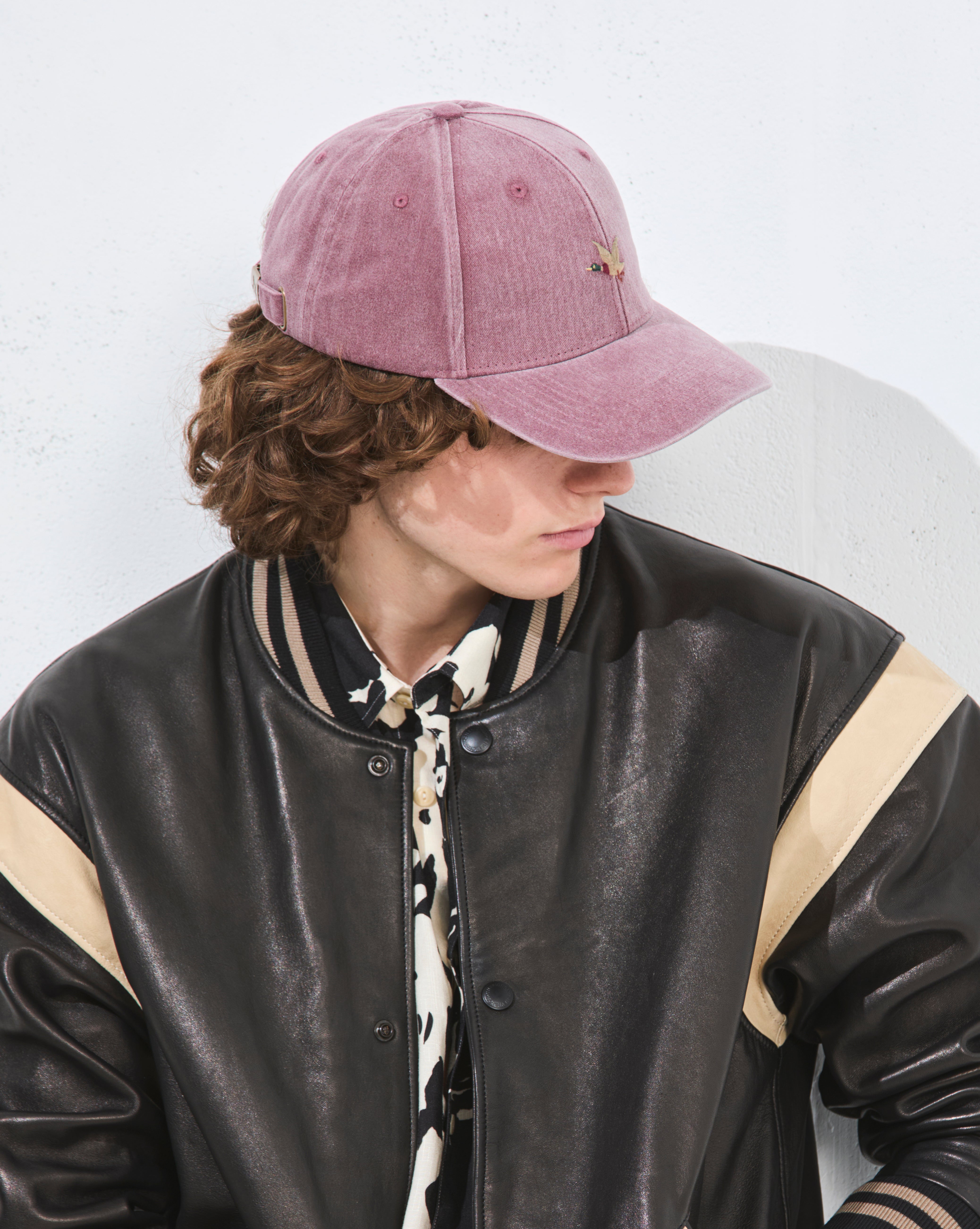 CASQUETTE CITY CAP WASH ROSE