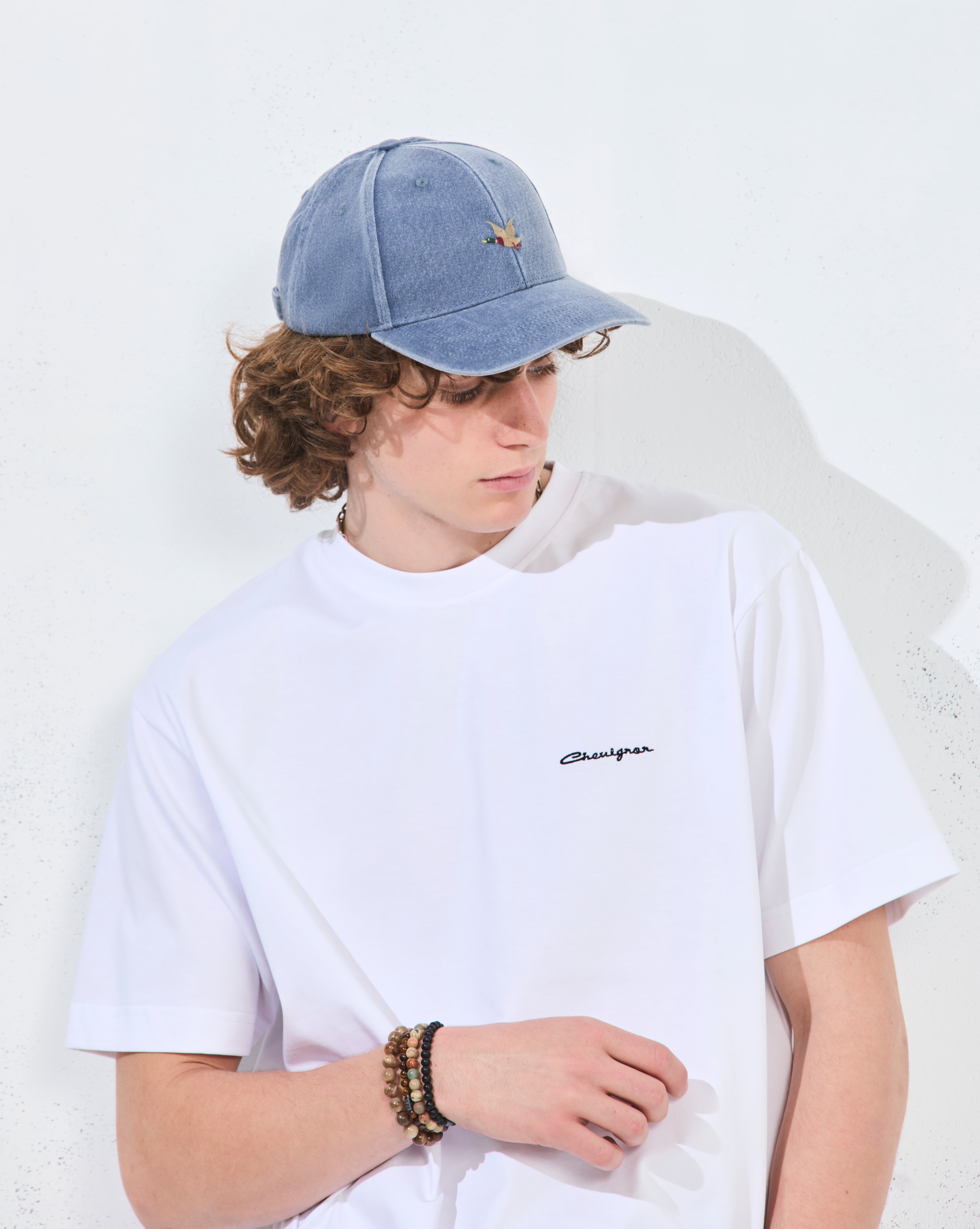CASQUETTE CITY CAP WASH BLEU