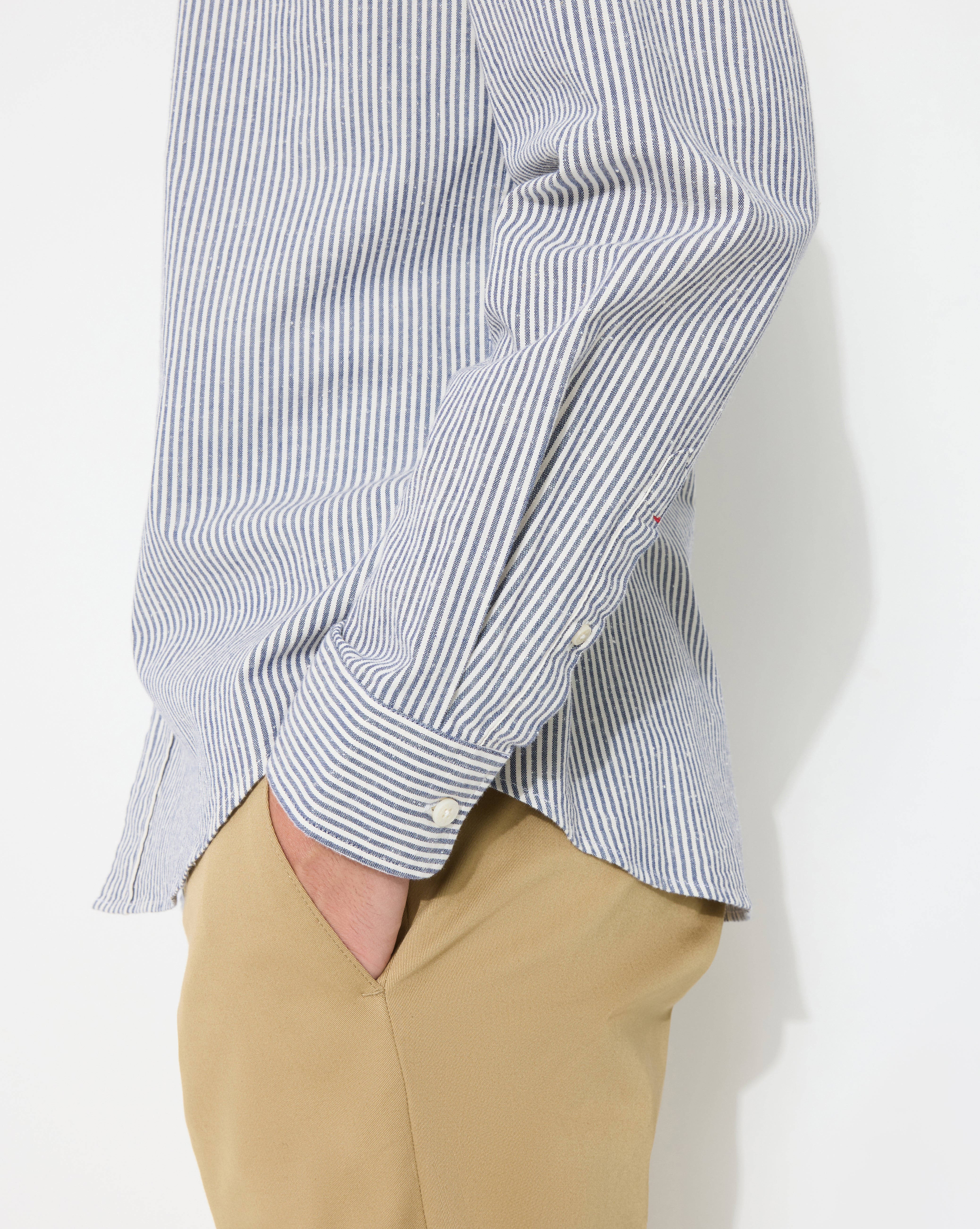CHEMISE OXFORD SAKO BLEU