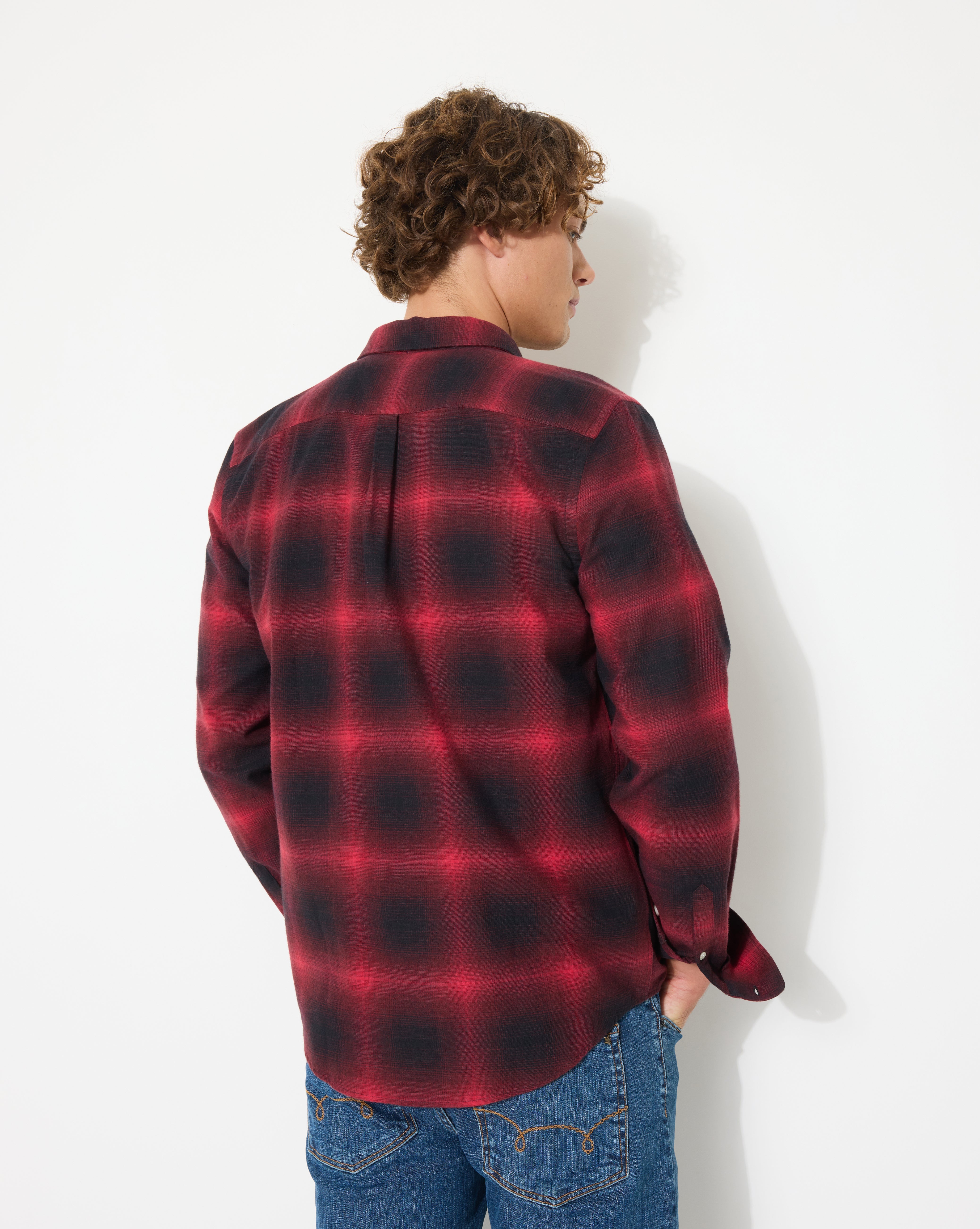 CHEMISE DALLAS ROUGE