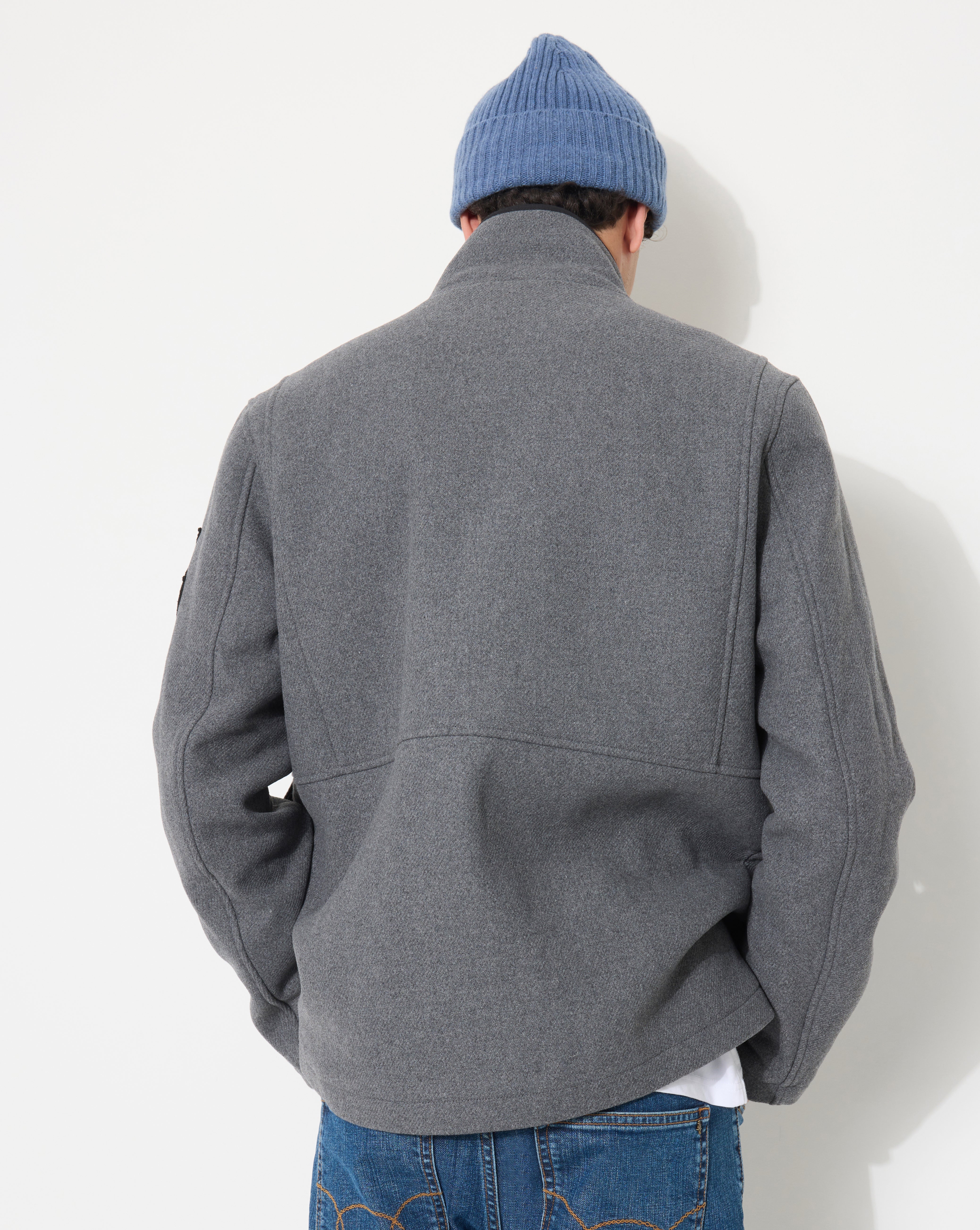 MANTEAU SCOTISH GRIS