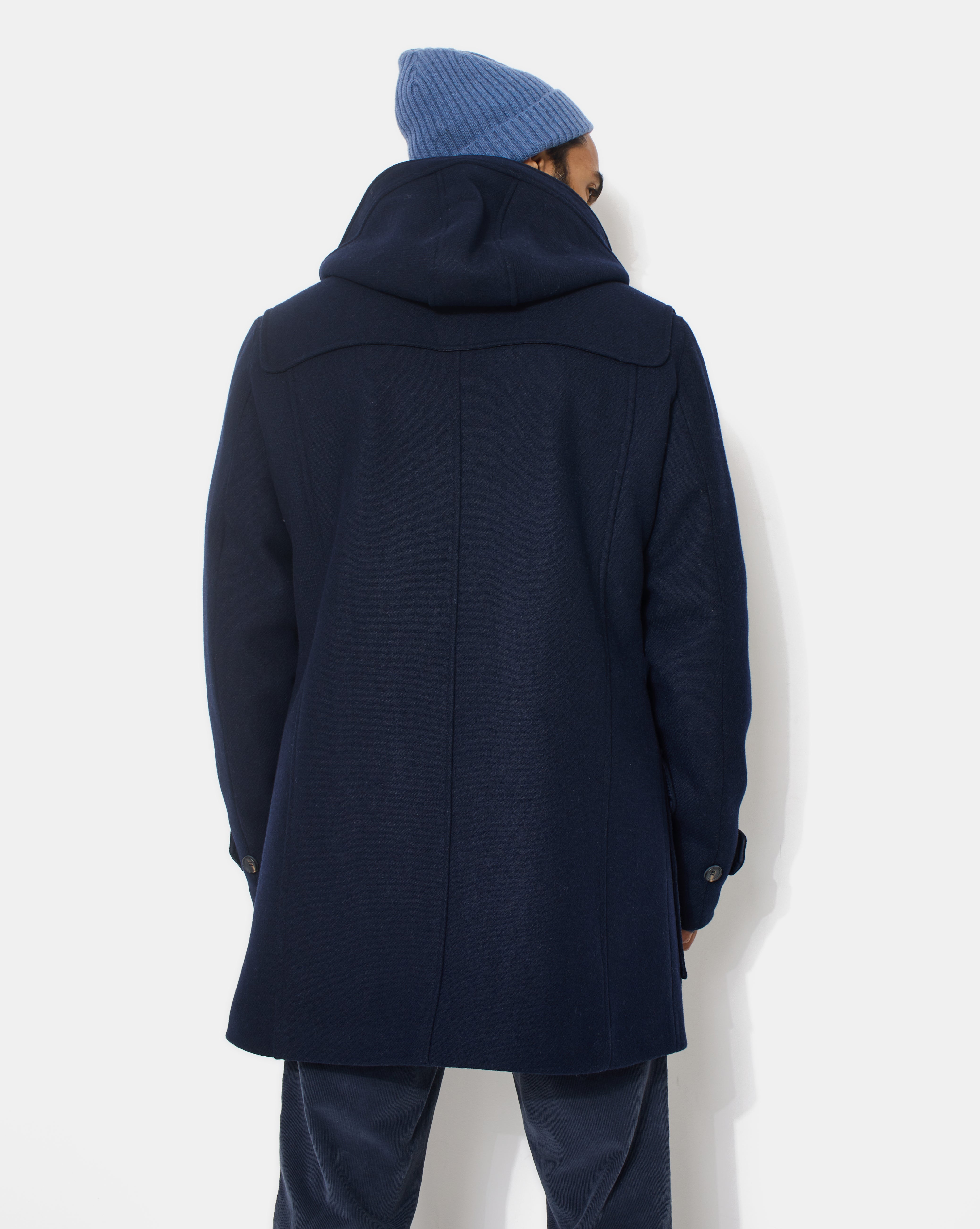 MANTEAU NEW DUFFLE BLEU MARINE