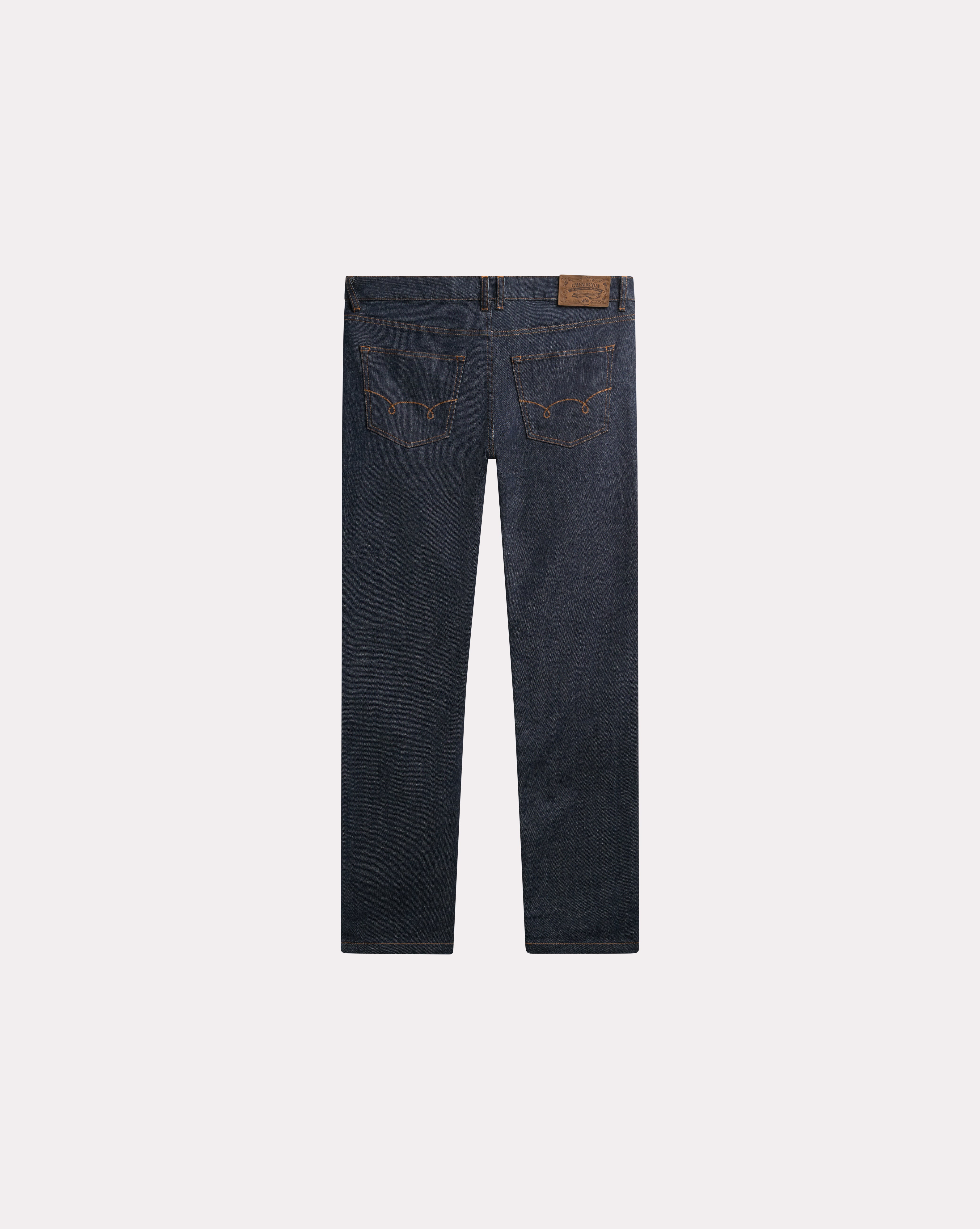 JEAN DENIM STRAIGHT BLEU