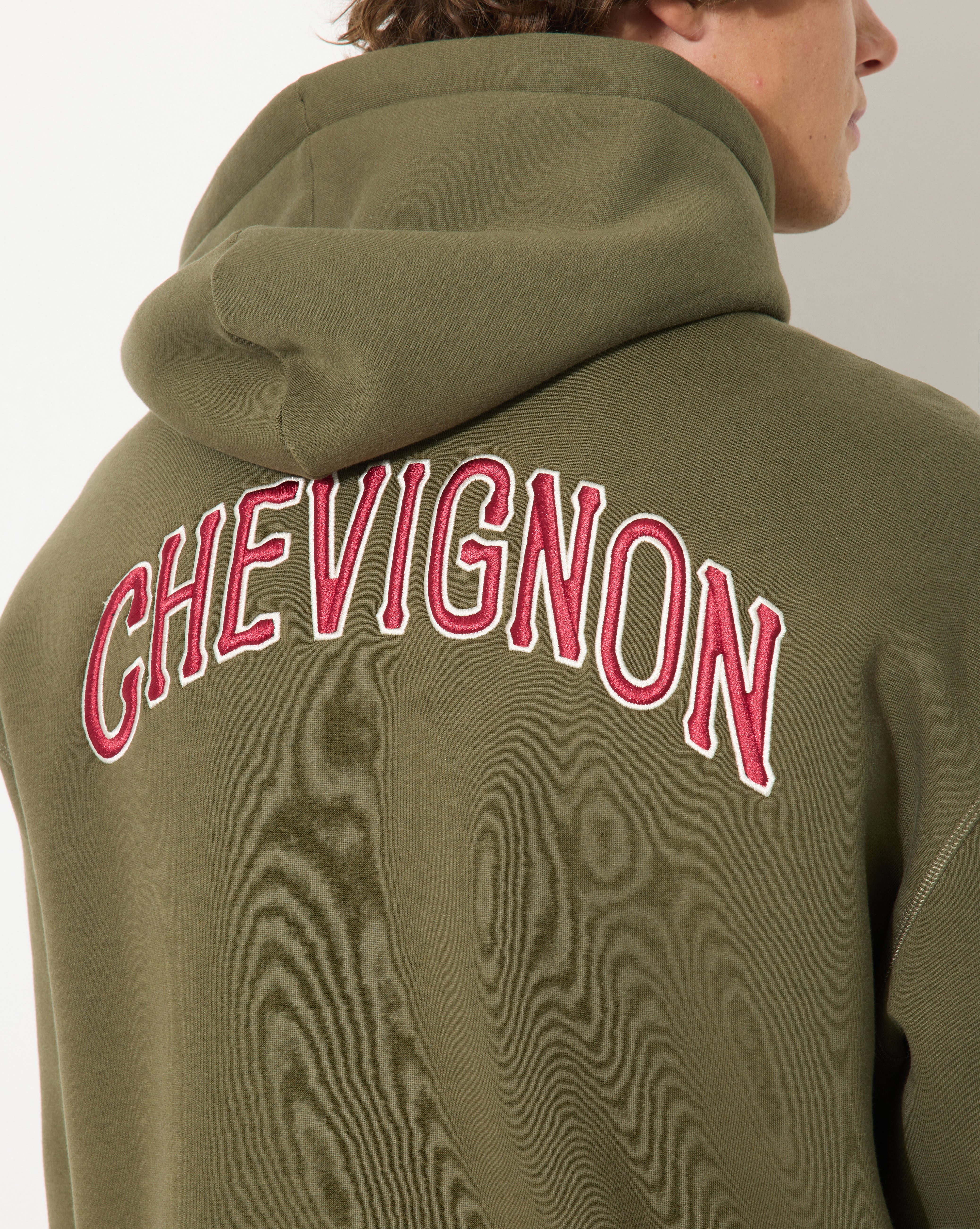 SWEATSHIRT HOOD 90 KAKI