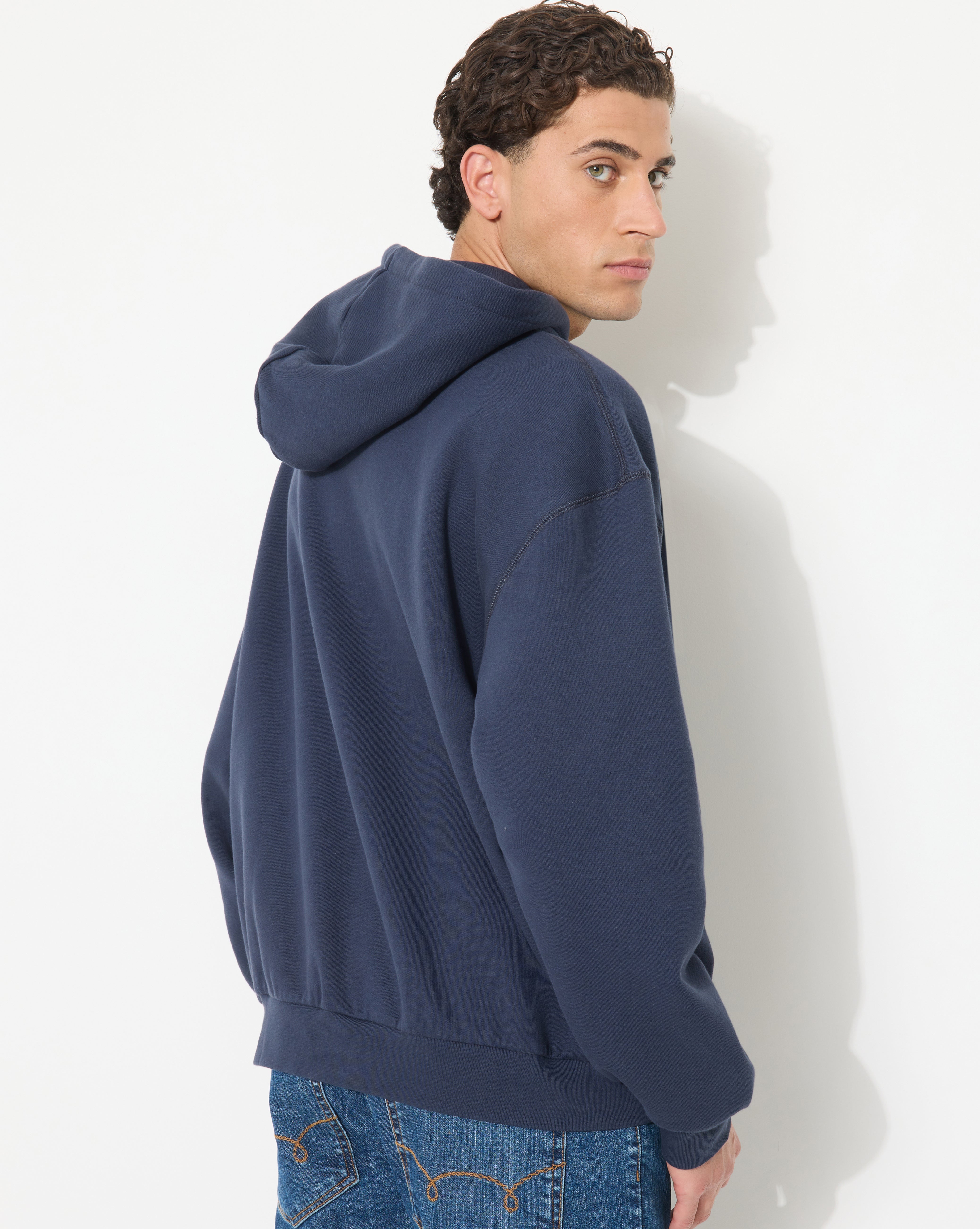 SWEAT HOOD TOGS BLEU