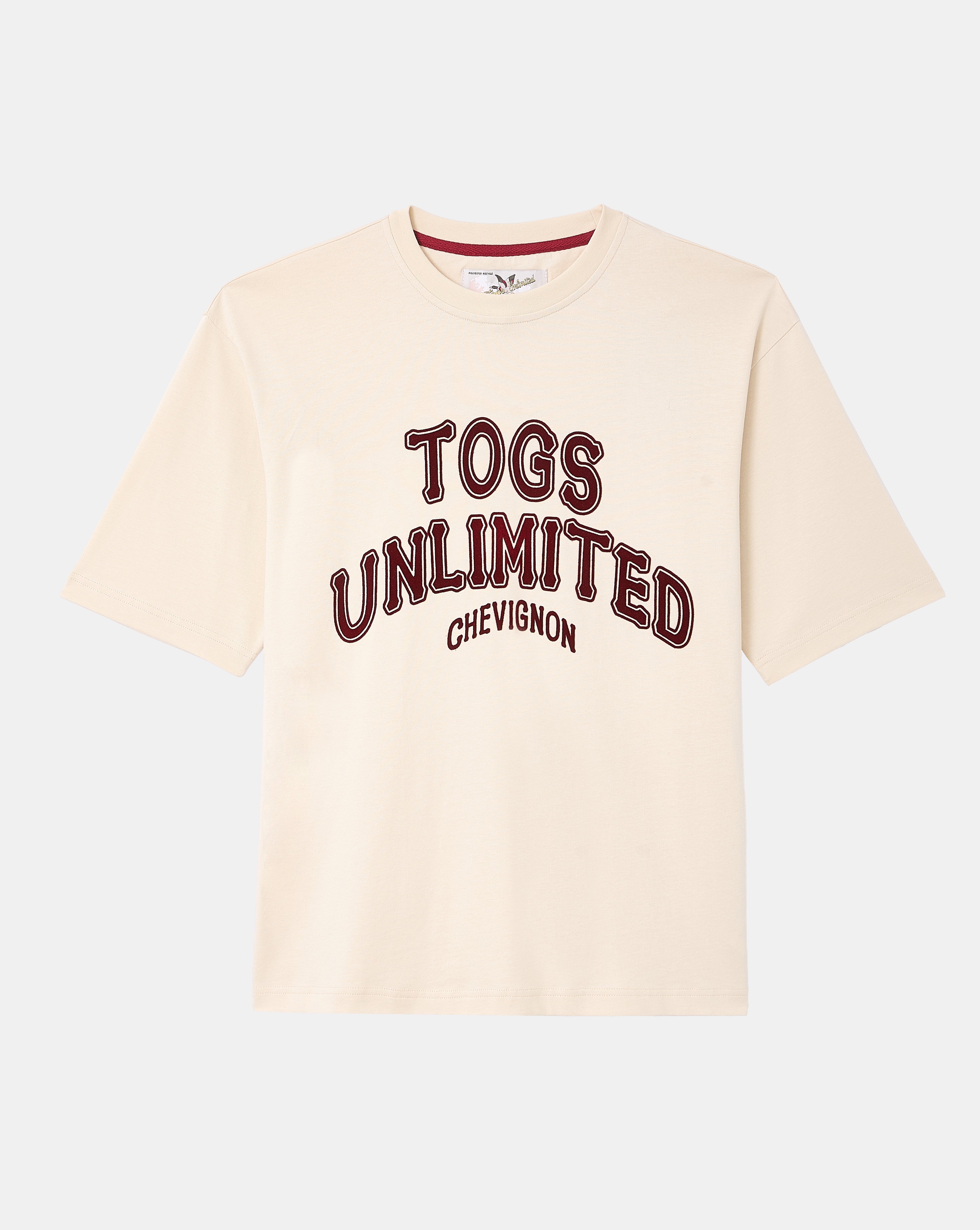 T-SHIRT UNLIMITED TEE ÉCRU