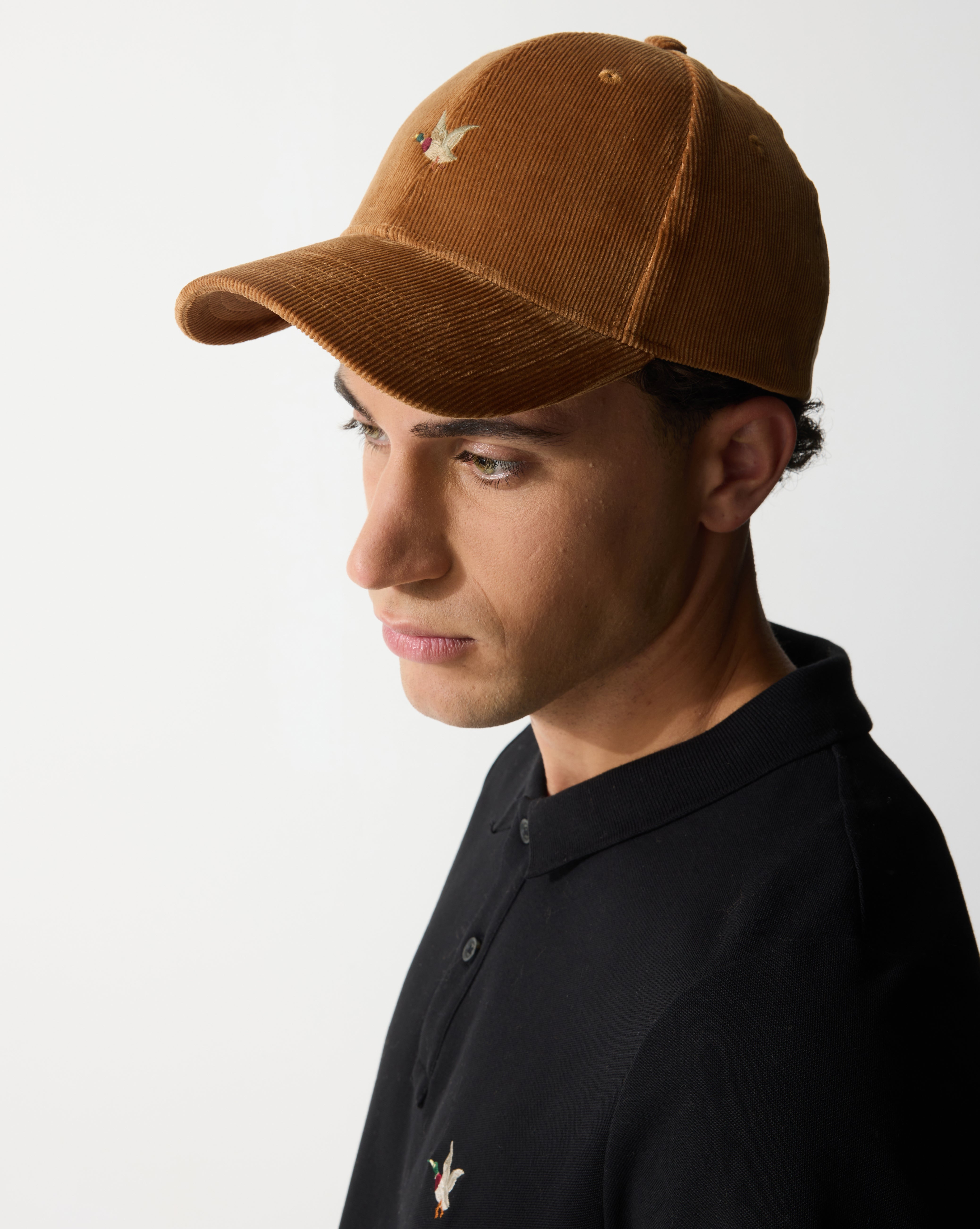 CITY VELVET CAP YELLOW