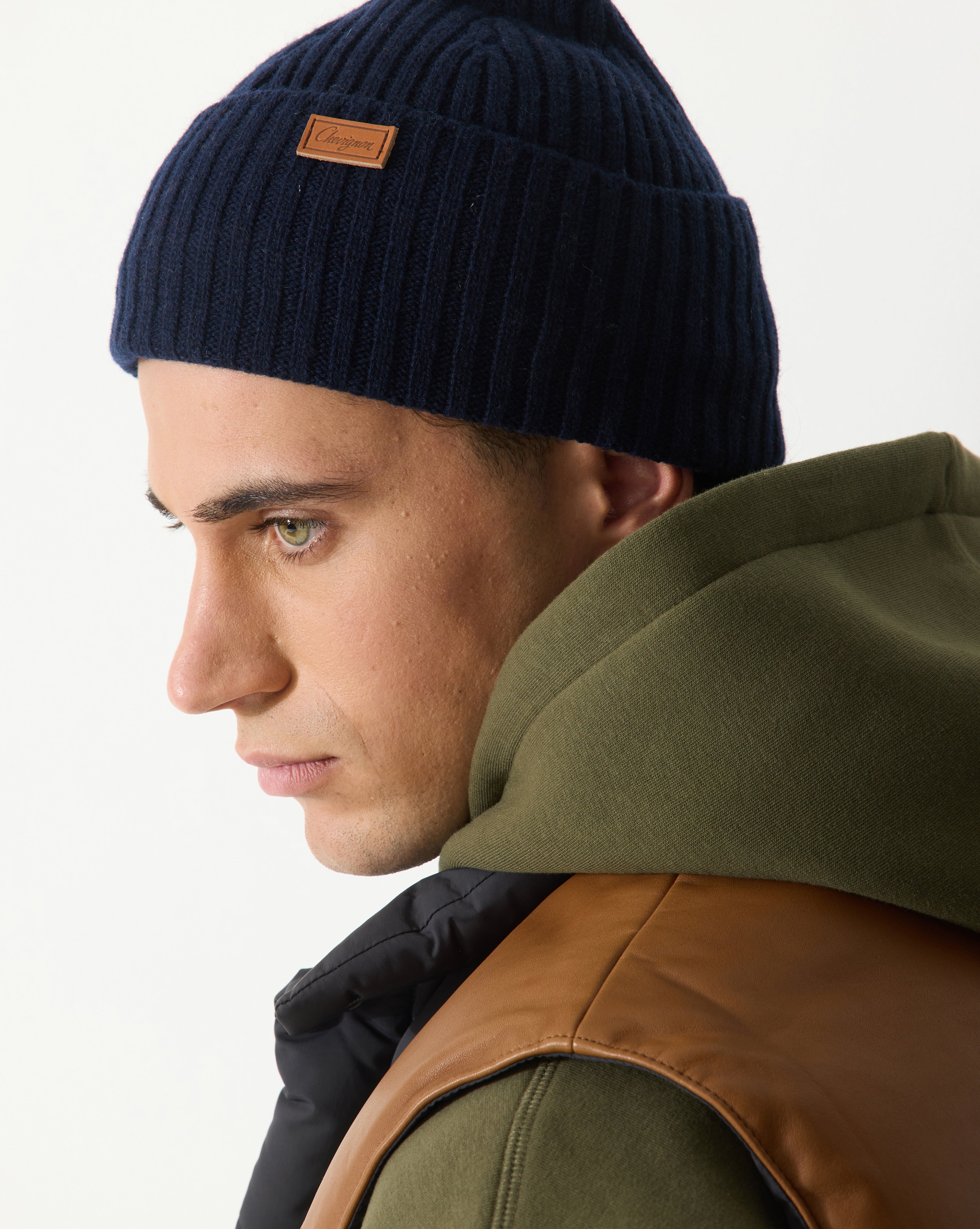 FRENCH BEANIE NAVY BLUE HAT