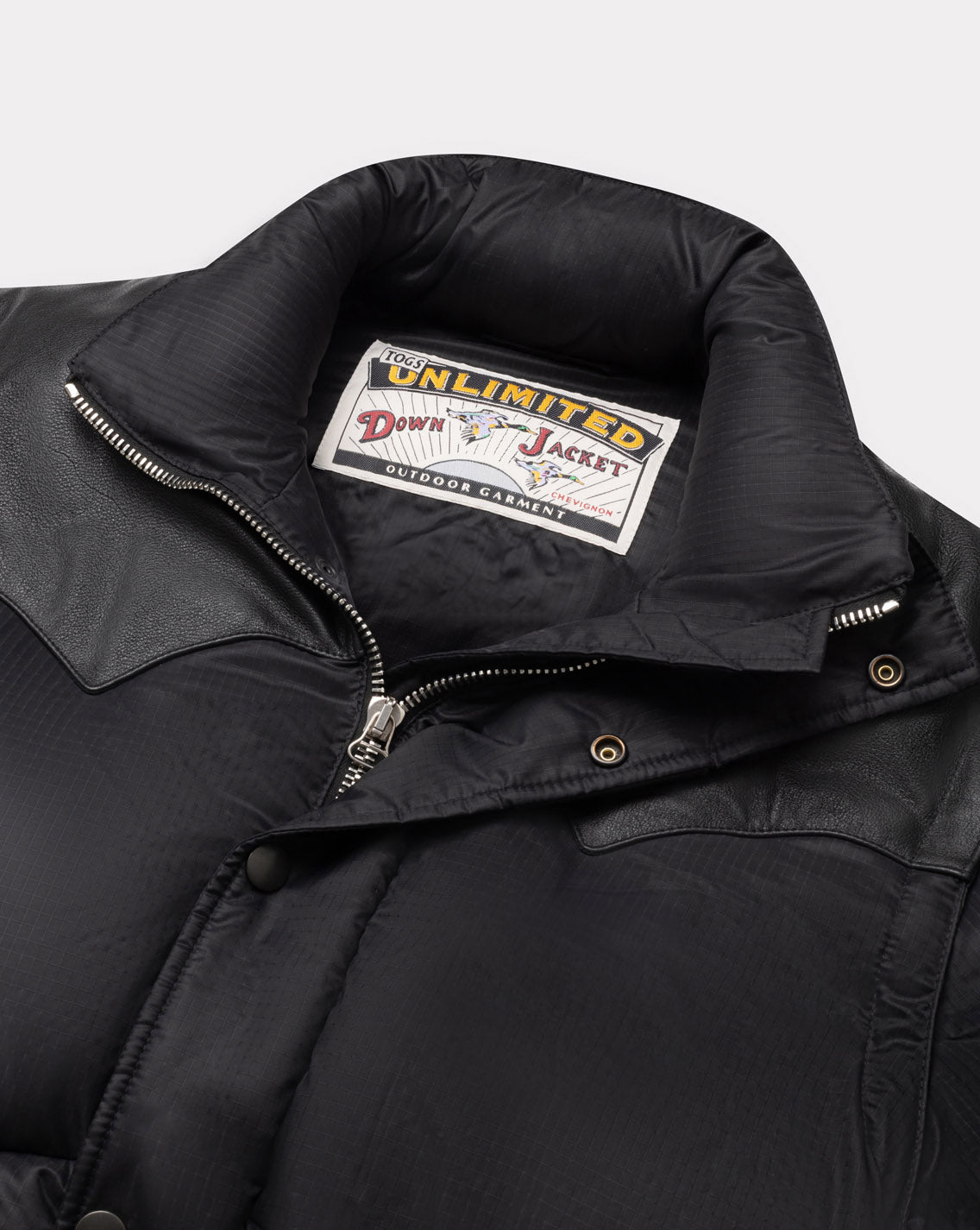 BLACK RANCH DOWN JACKET