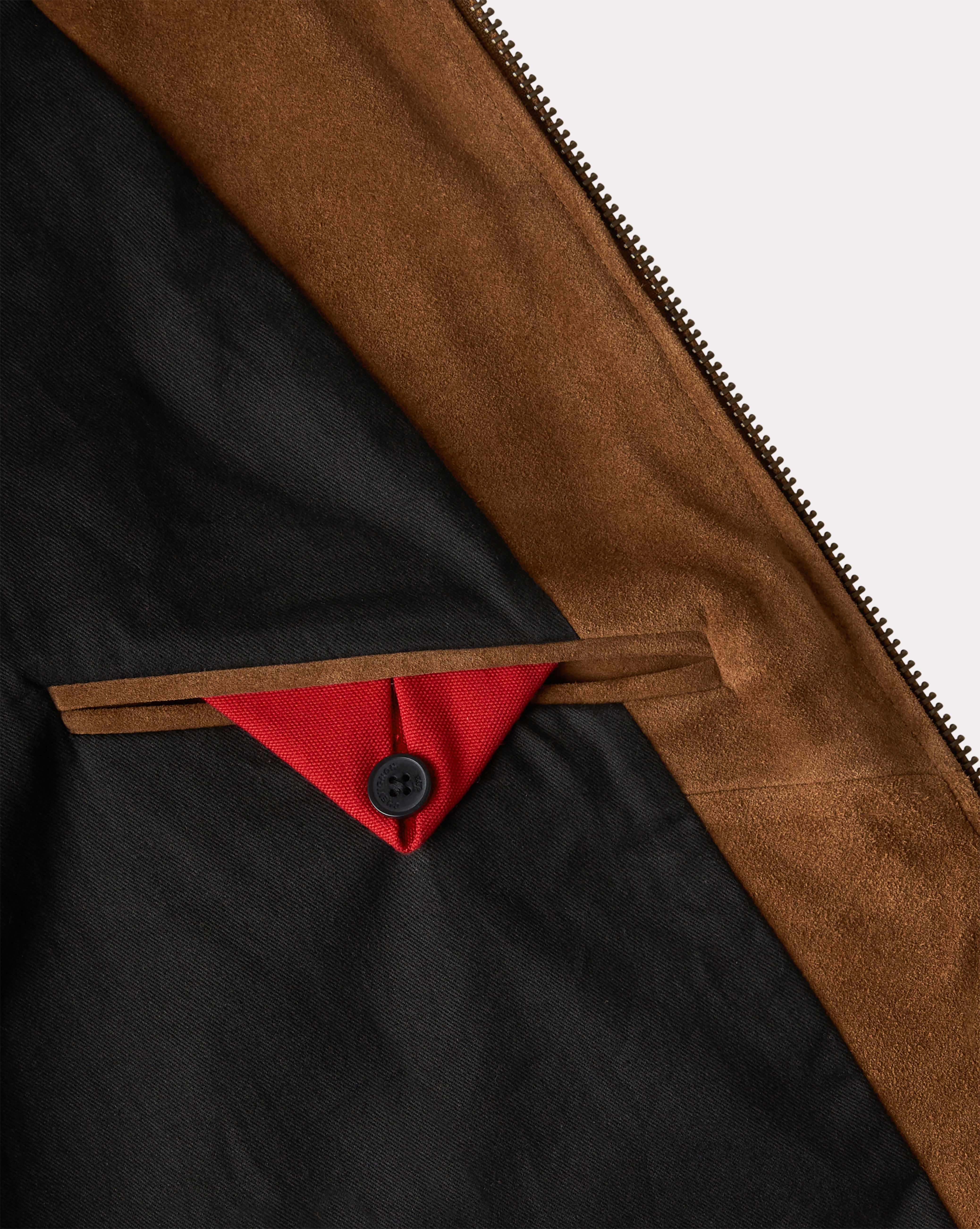 BLOUSON EN CUIR PAOLO MARRON