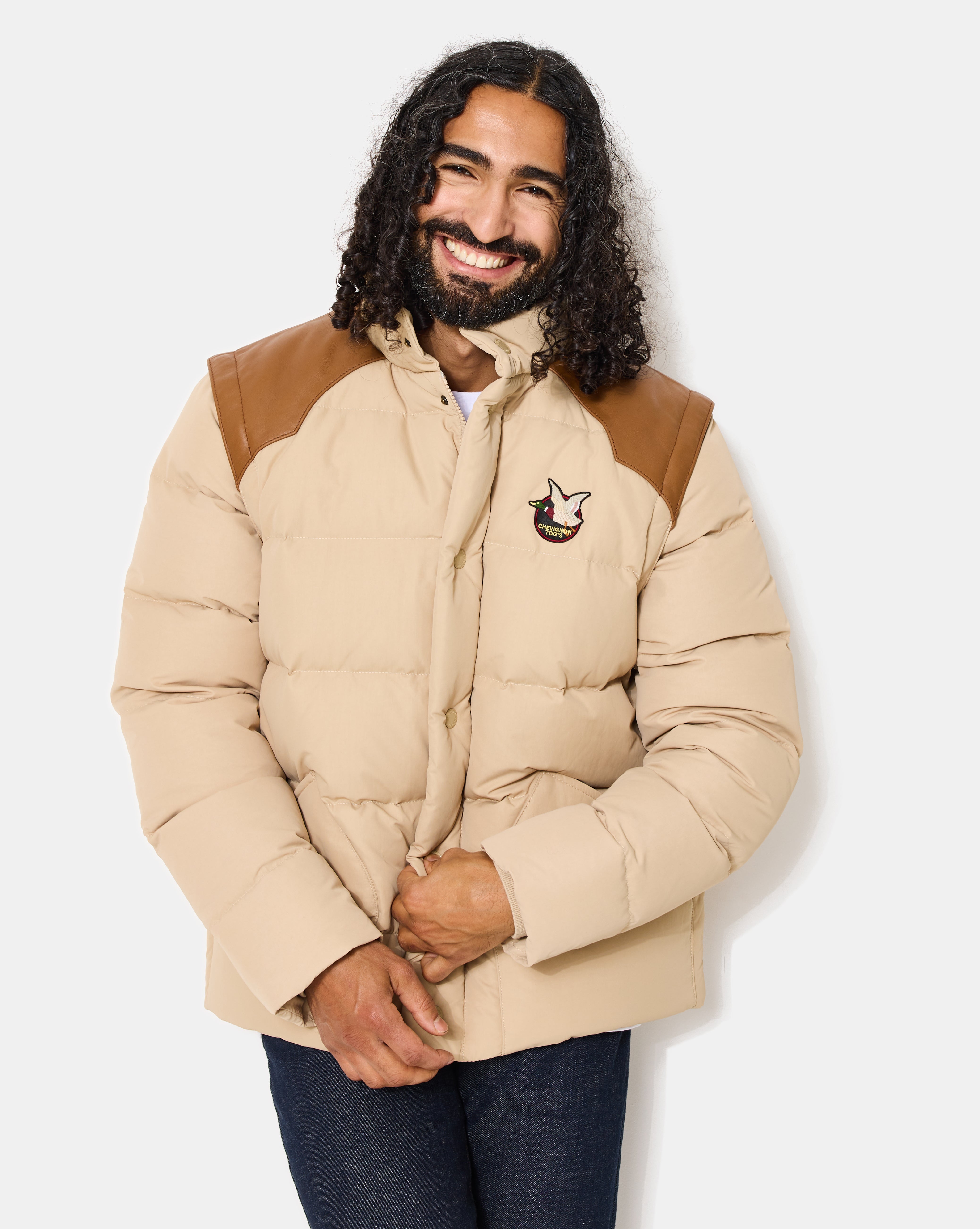 DOUDOUNE KTOGS BEIGE HOMME - Chevignon