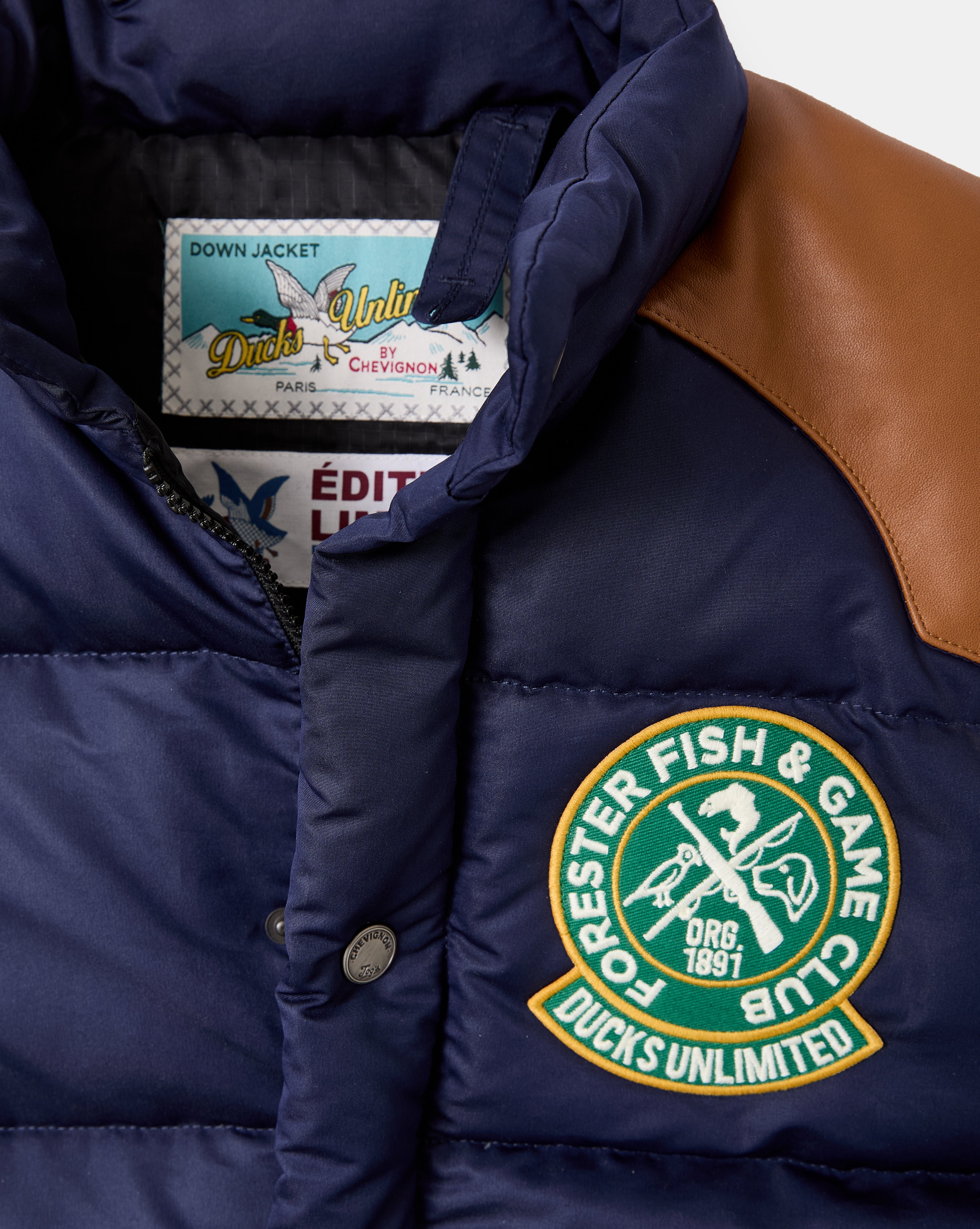 TOGS 1984 BLUE DOWN JACKET