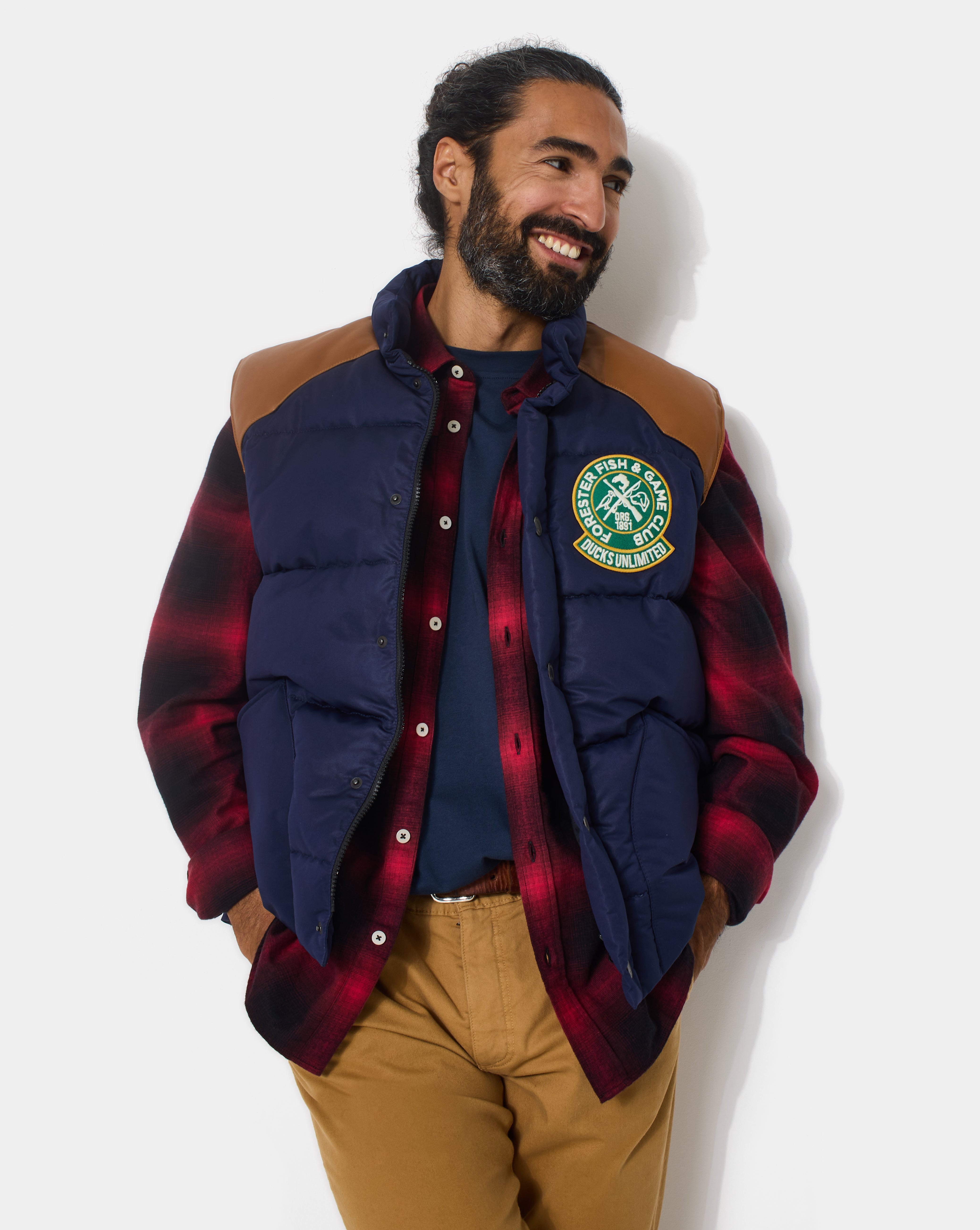 Doudoune Chevignon Homme Couleur Camel - Taille S - Marque Française - Chaud Et Stylé Pour L'hiver