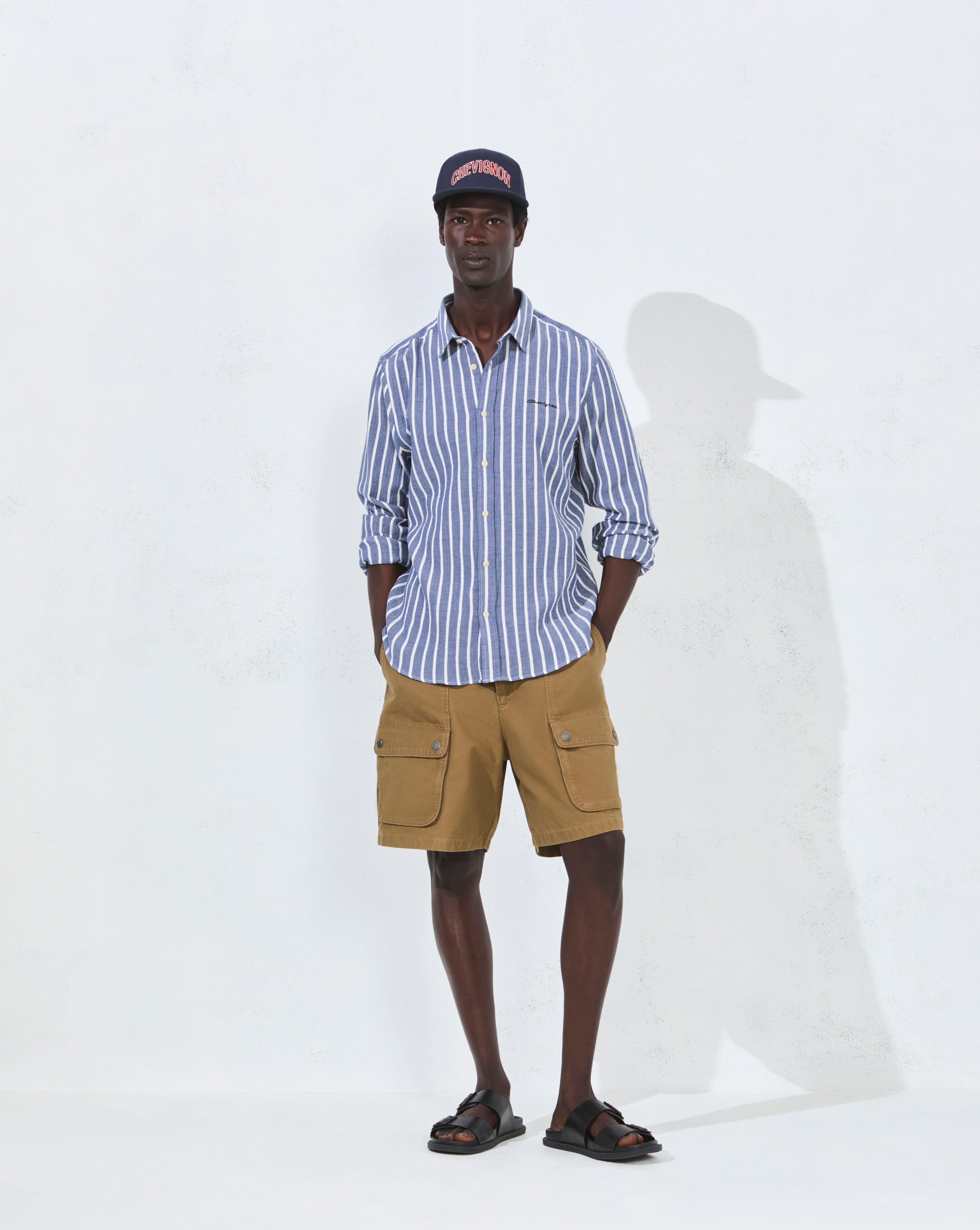 CHEMISE MARINE BLEU
