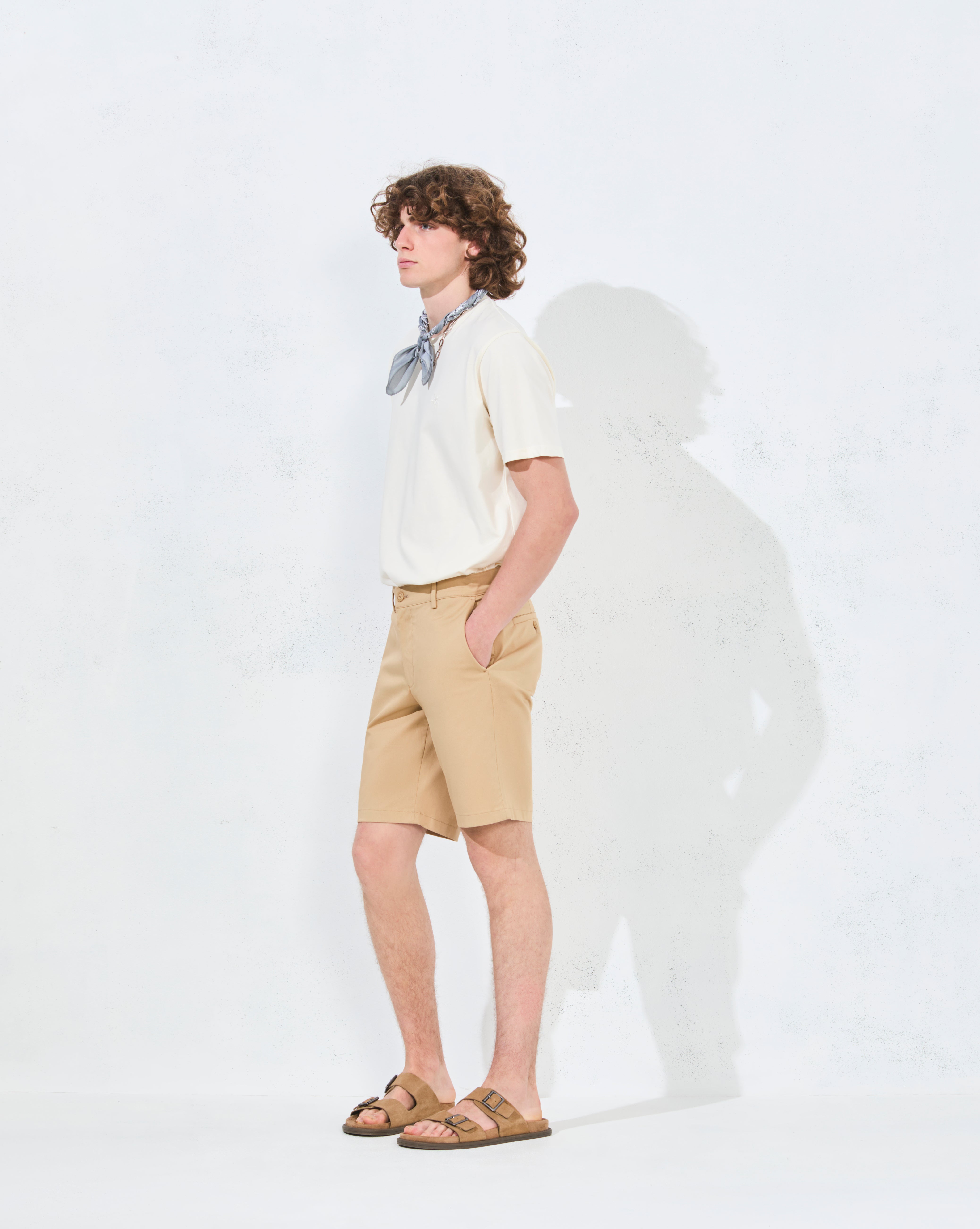 SHORT DUCK BEIGE