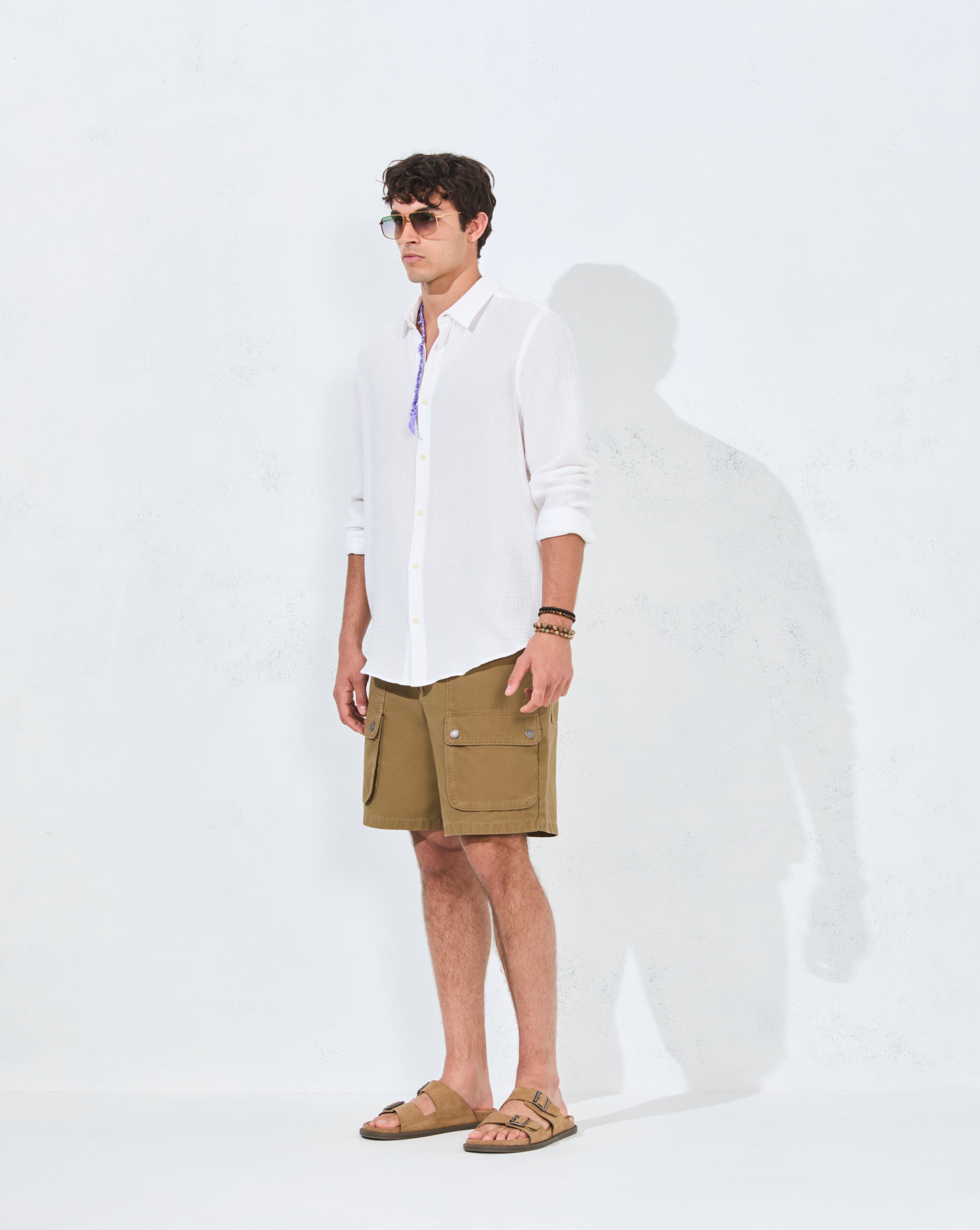 CHEMISE LOUISIANE BLANC