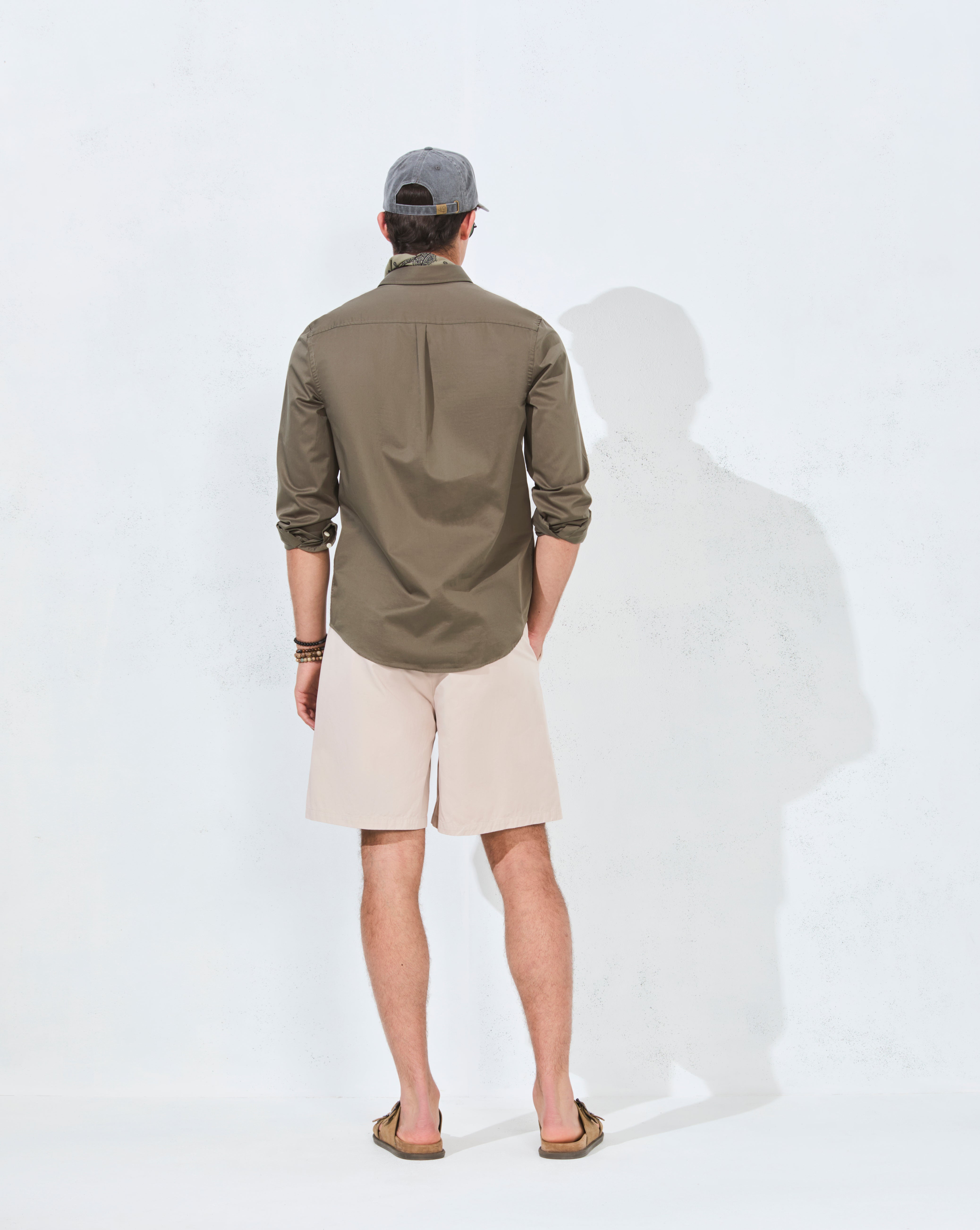 CHEMISE MEXICO KAKI