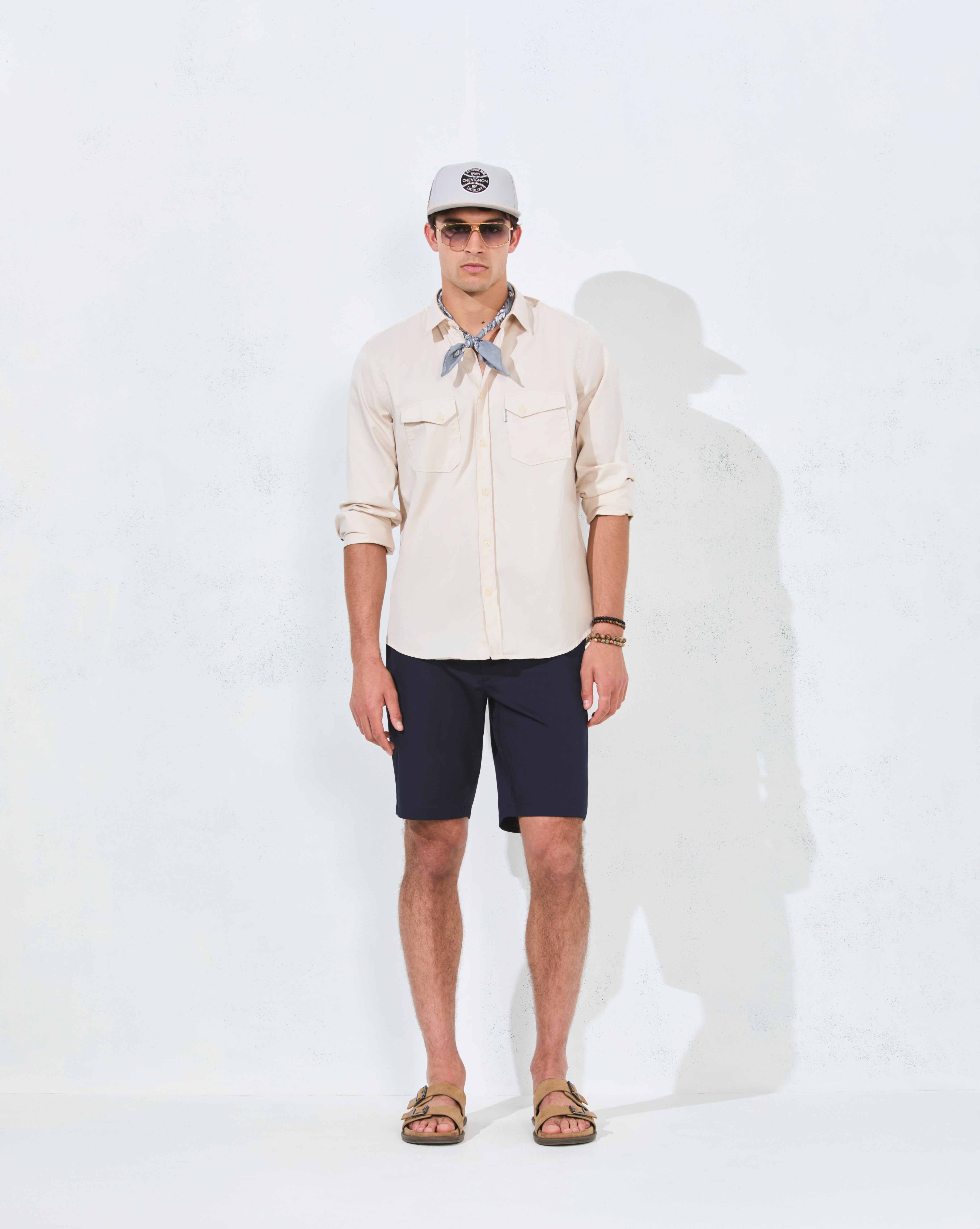 CHEMISE MEXICO BEIGE