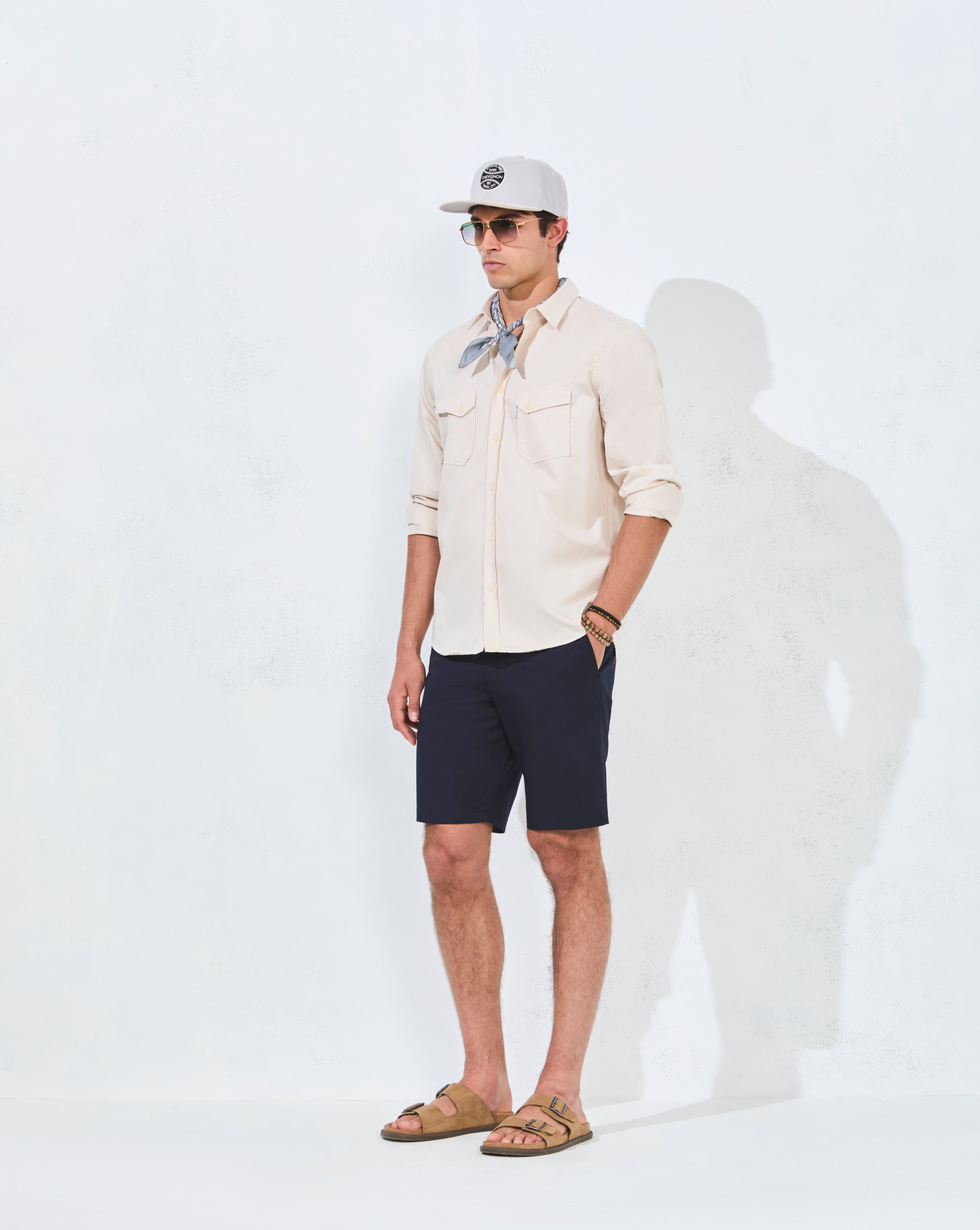 CHEMISE MEXICO BEIGE