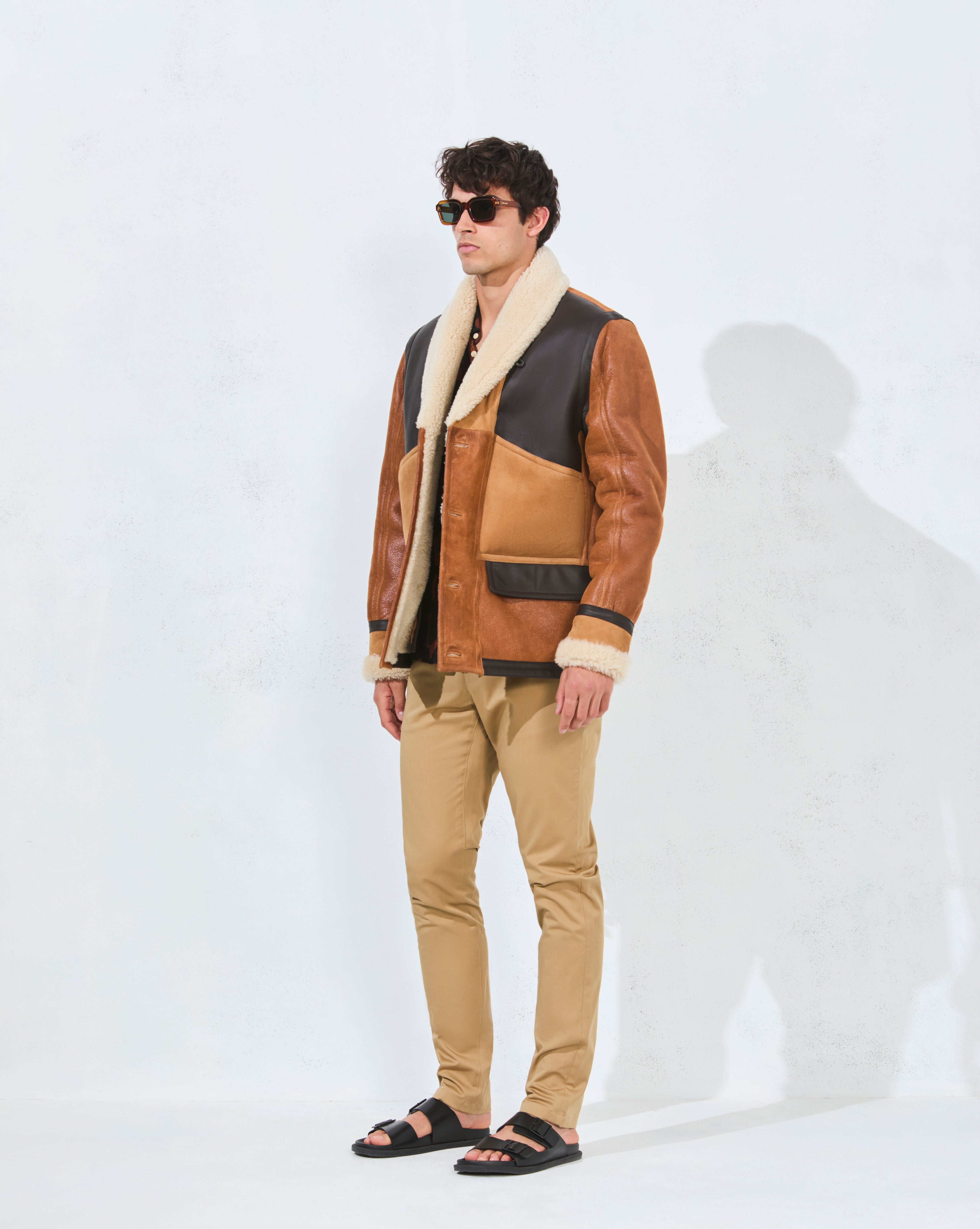 BROWN WOOL SKIN