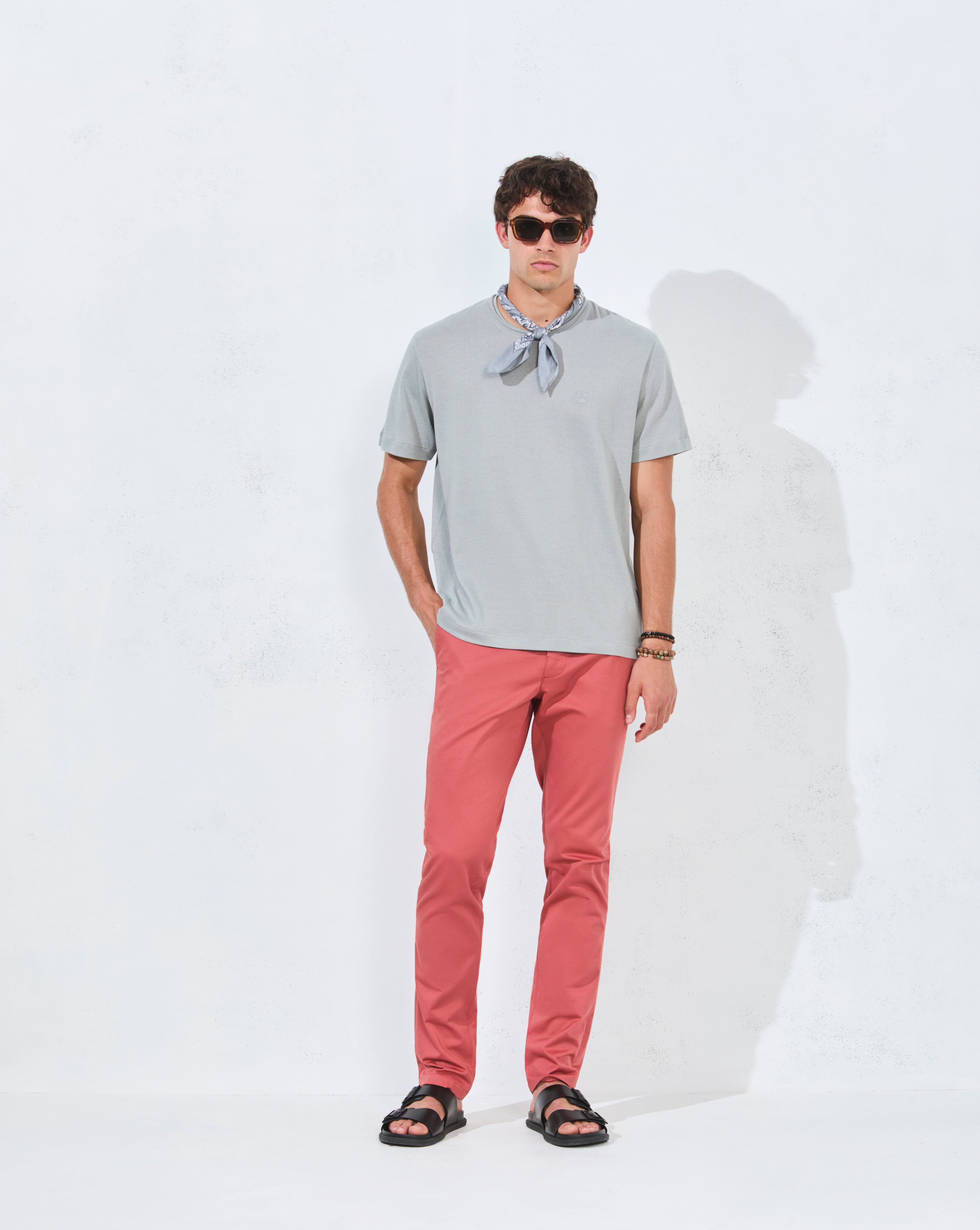 T-SHIRT DUCK TEE GRIS