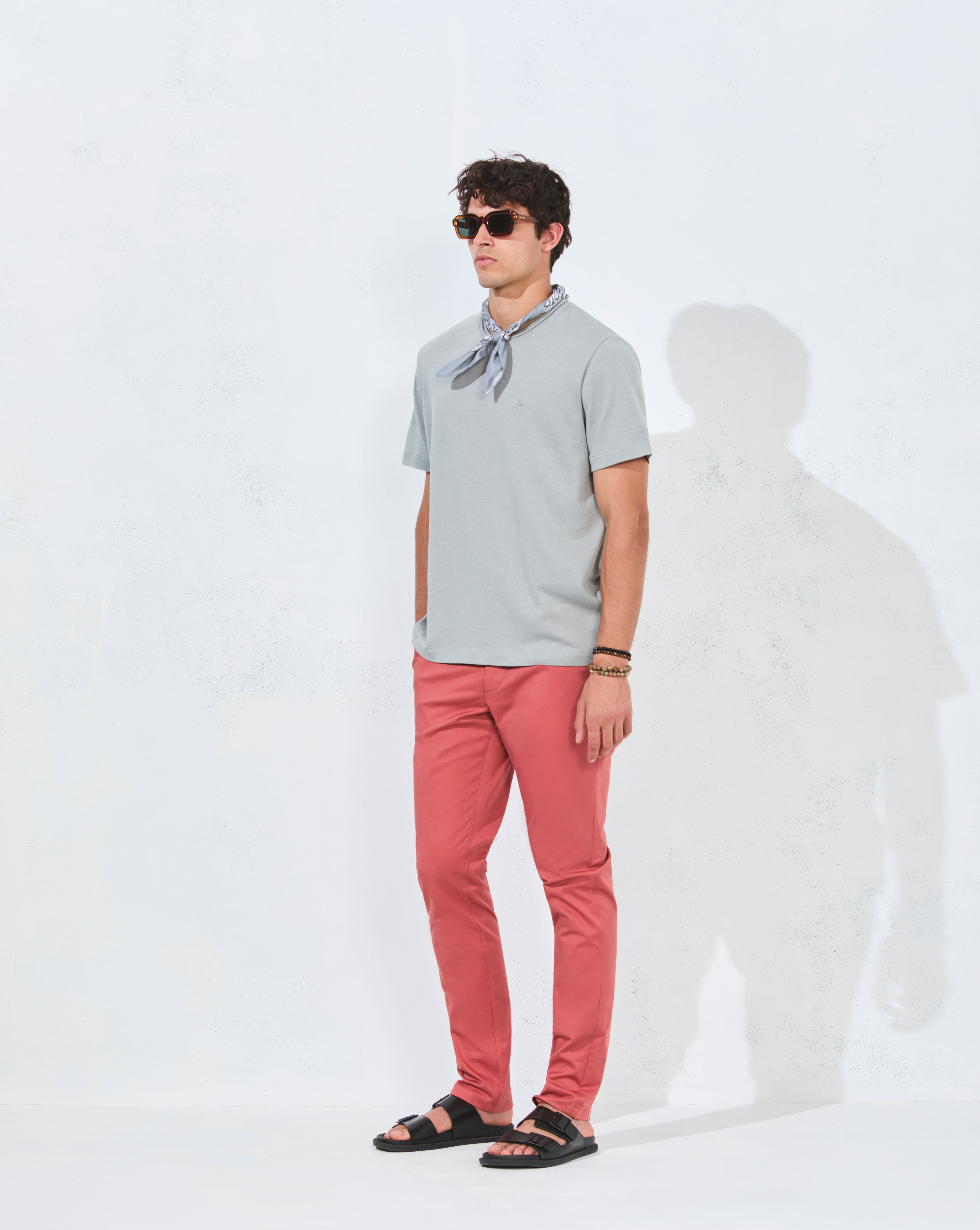 T-SHIRT DUCK TEE GRIS
