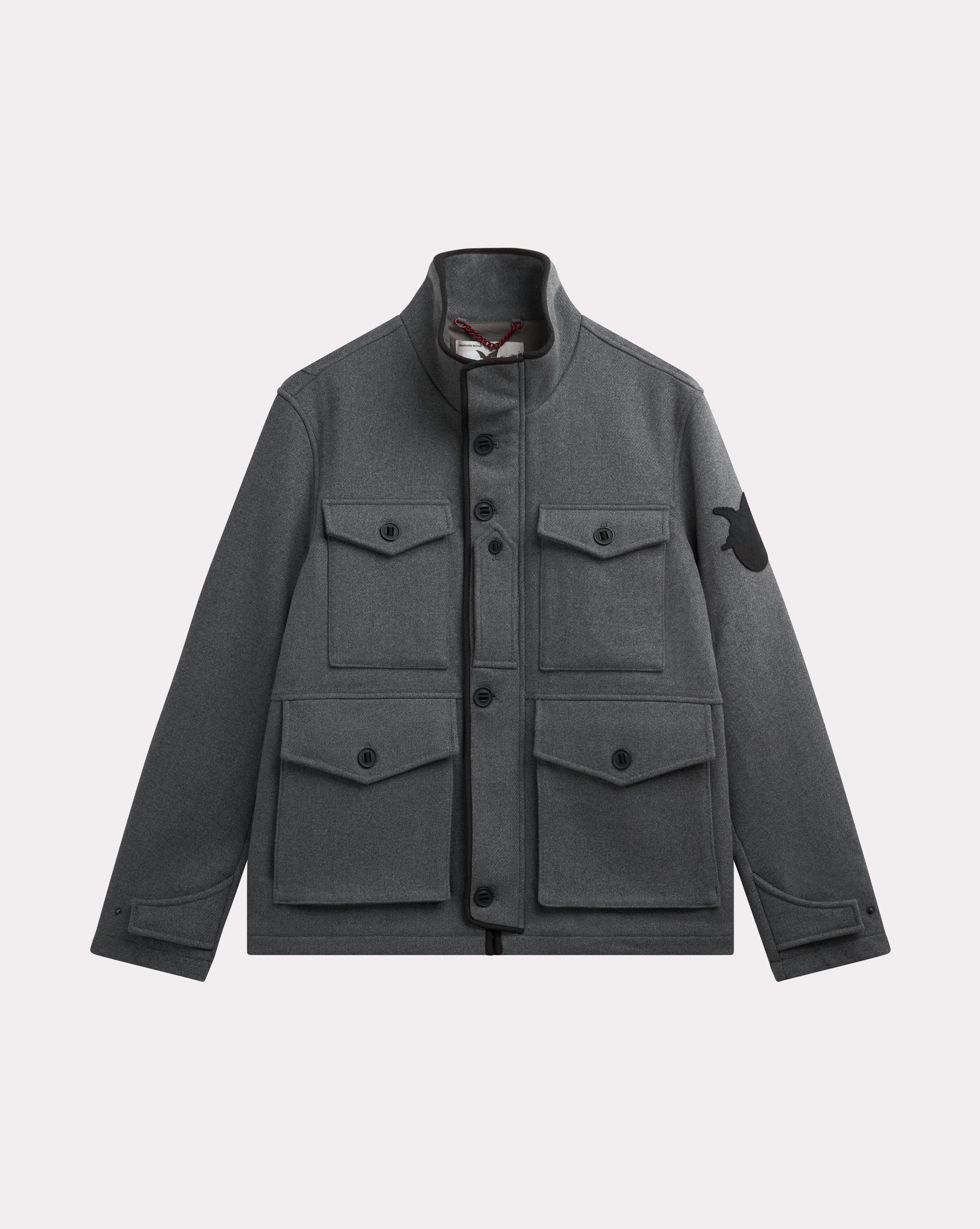 MANTEAU SCOTISH GRIS