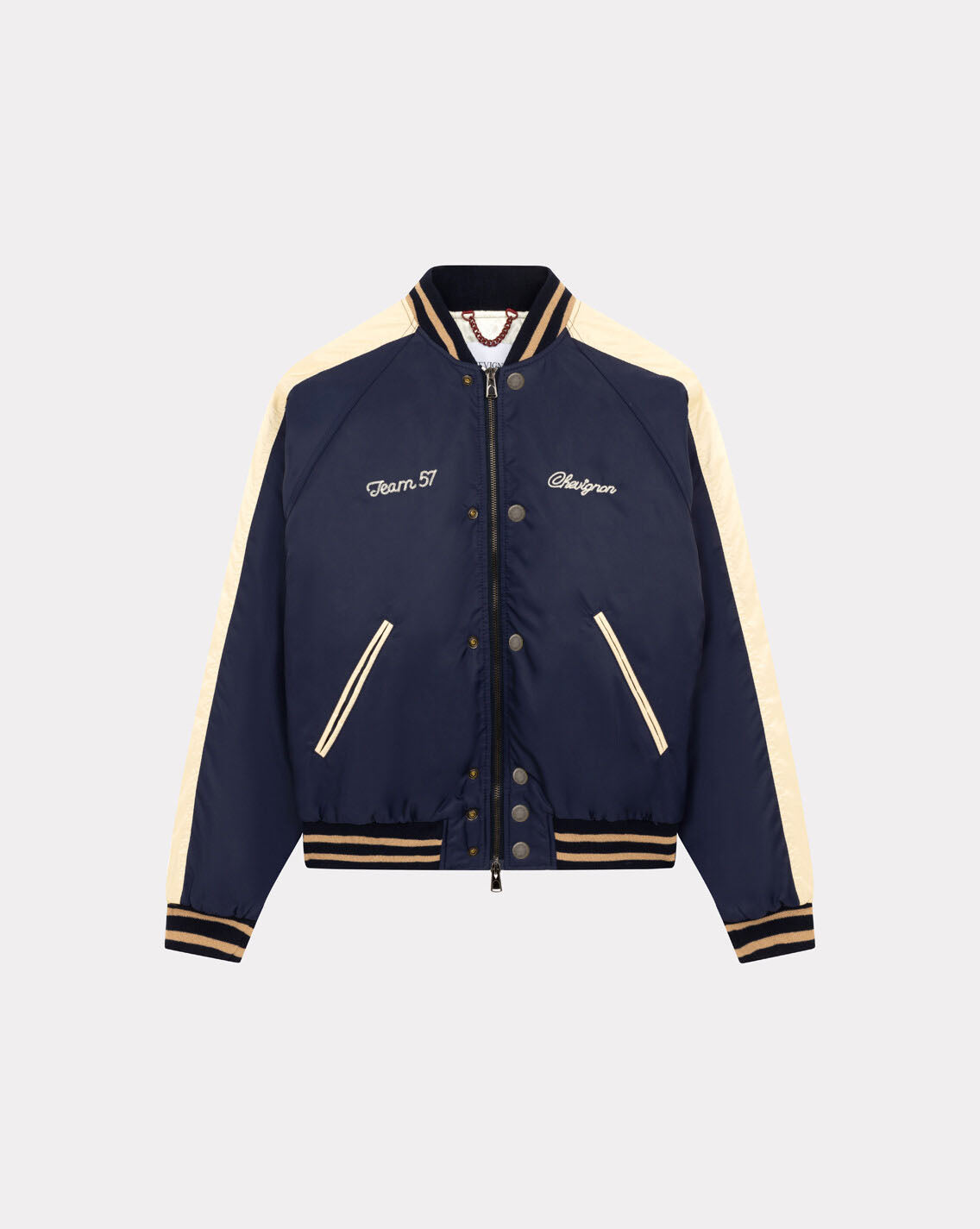 VESTE BOMBERS TEAM BLEU