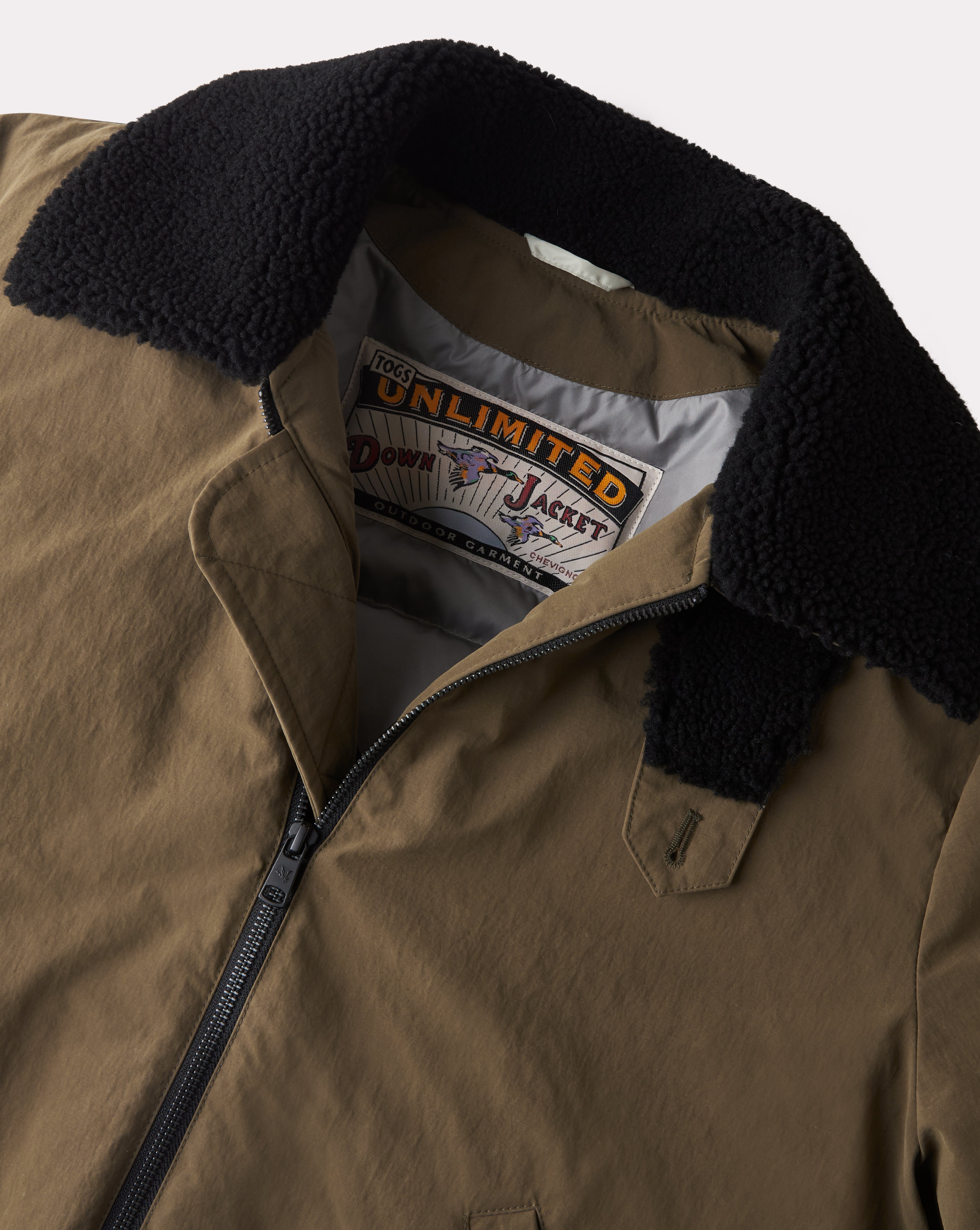 DOUDOUNE DOWN PILOT KAKI