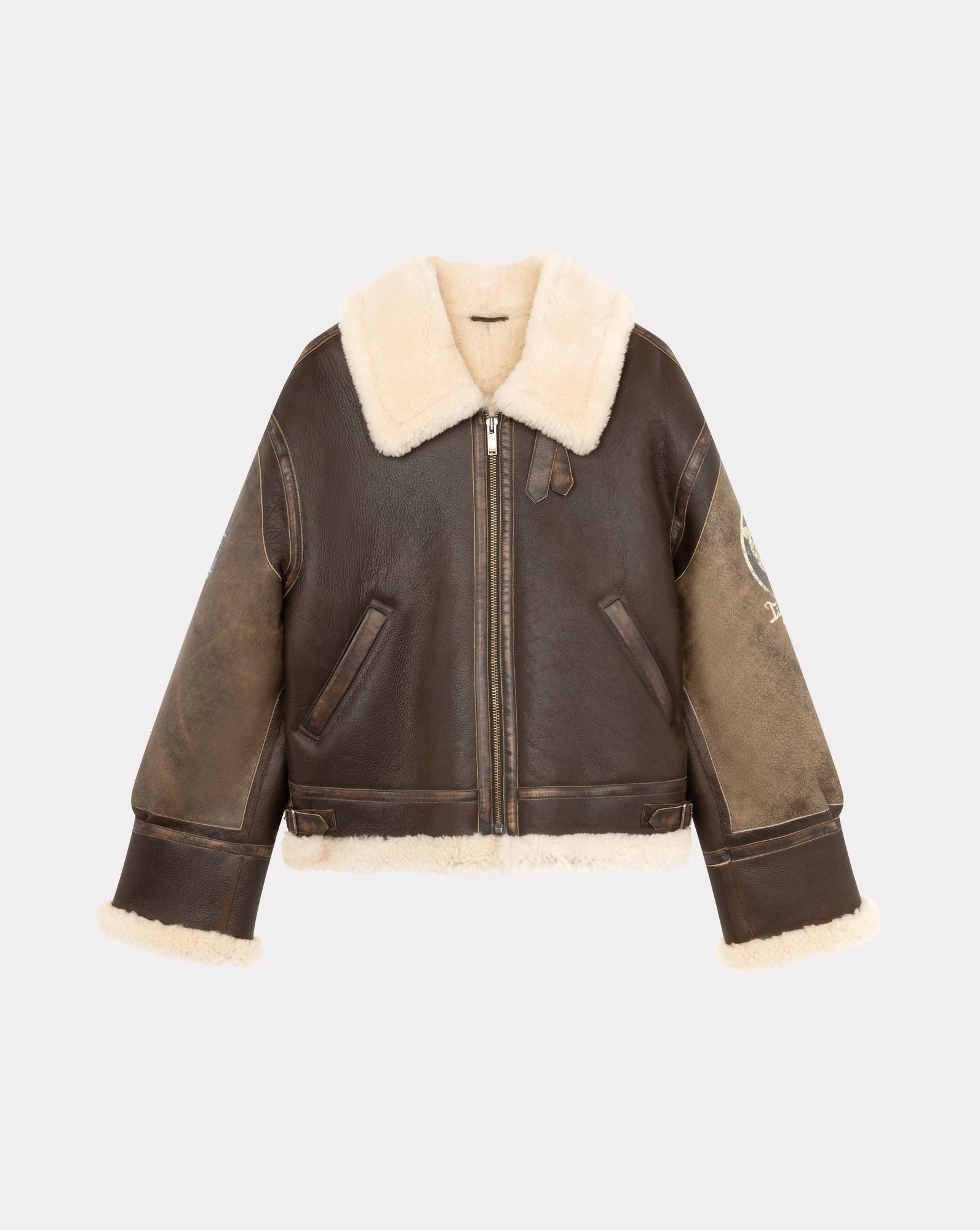 Chevignon Blouson Bombardier Vintage Blouson Bombardier Cuir Homme