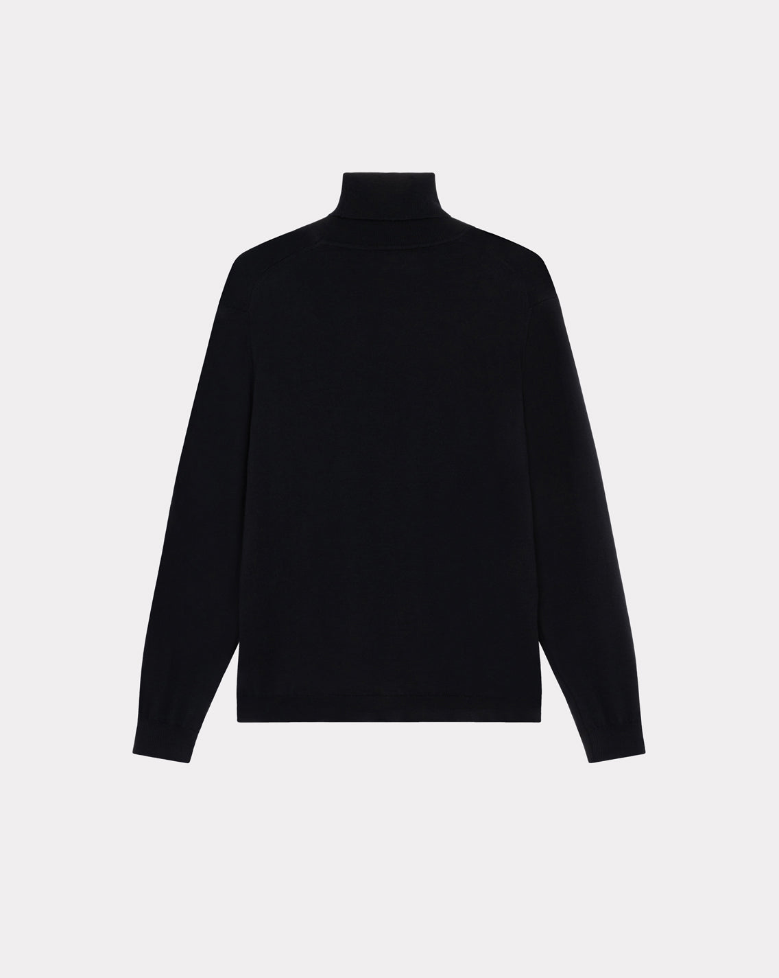 PULL TURTLE MÉRINOS NOIR