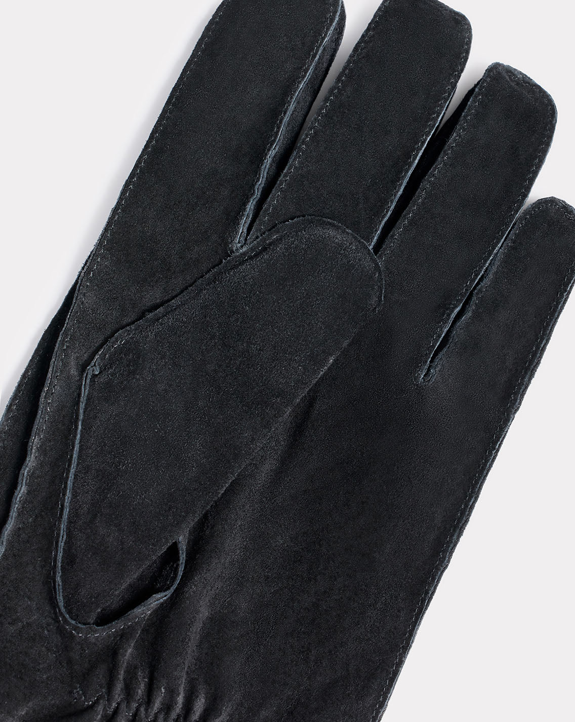 GANTS NUBUCK NOIR