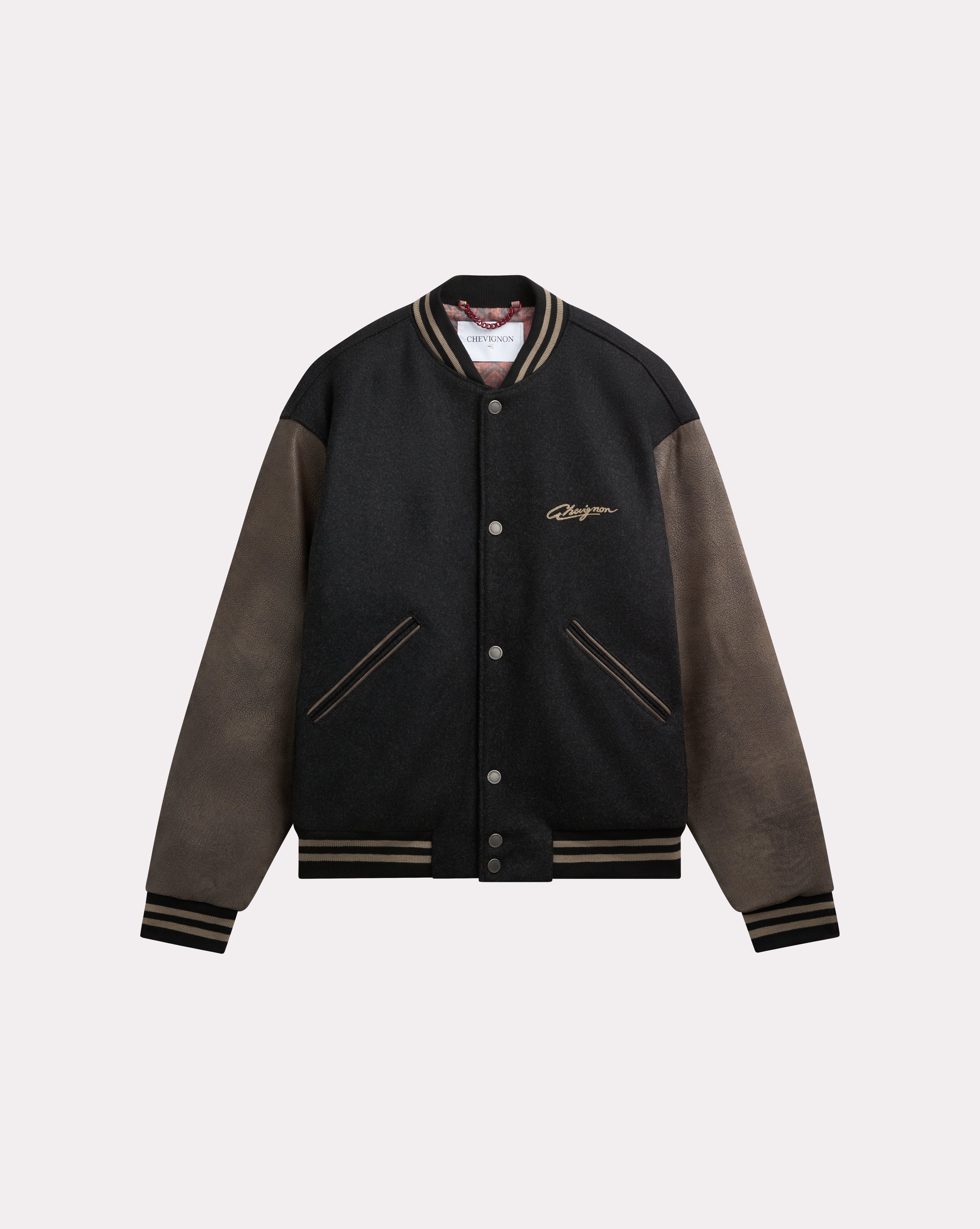 BLOUSON WINDS VARSITY NOIR
