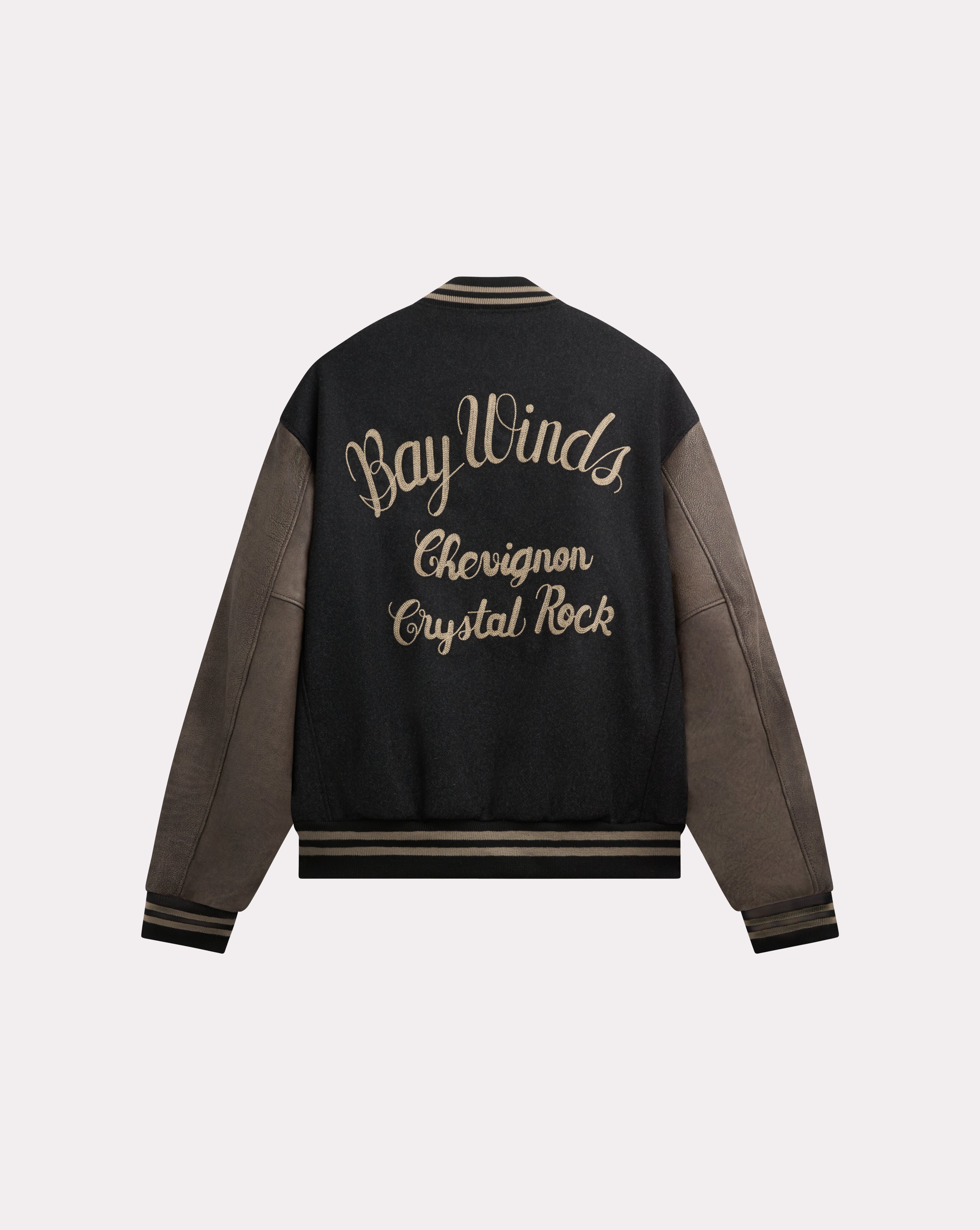 BLOUSON WINDS VARSITY NOIR
