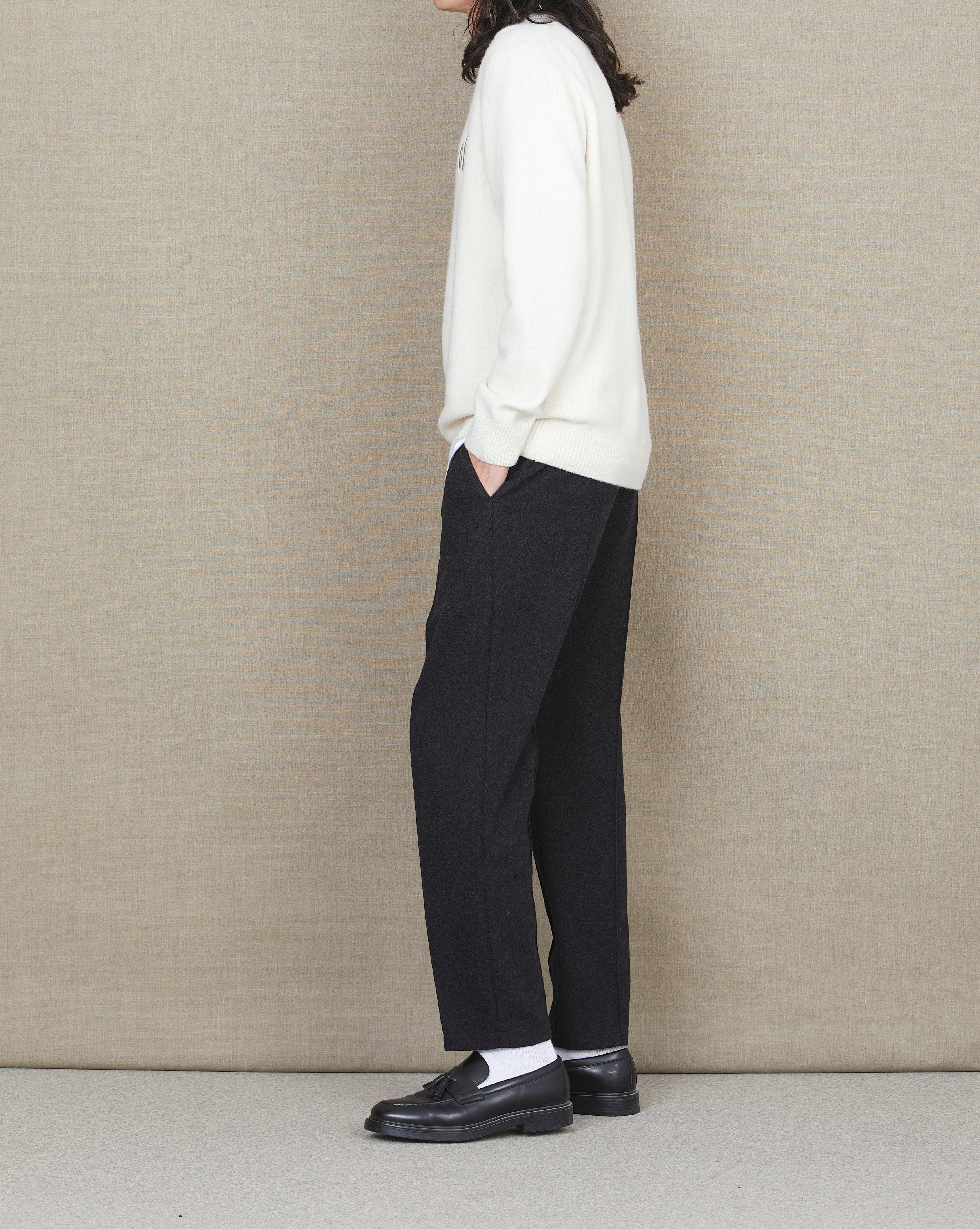 WHITE CITY WOOL SWEATER