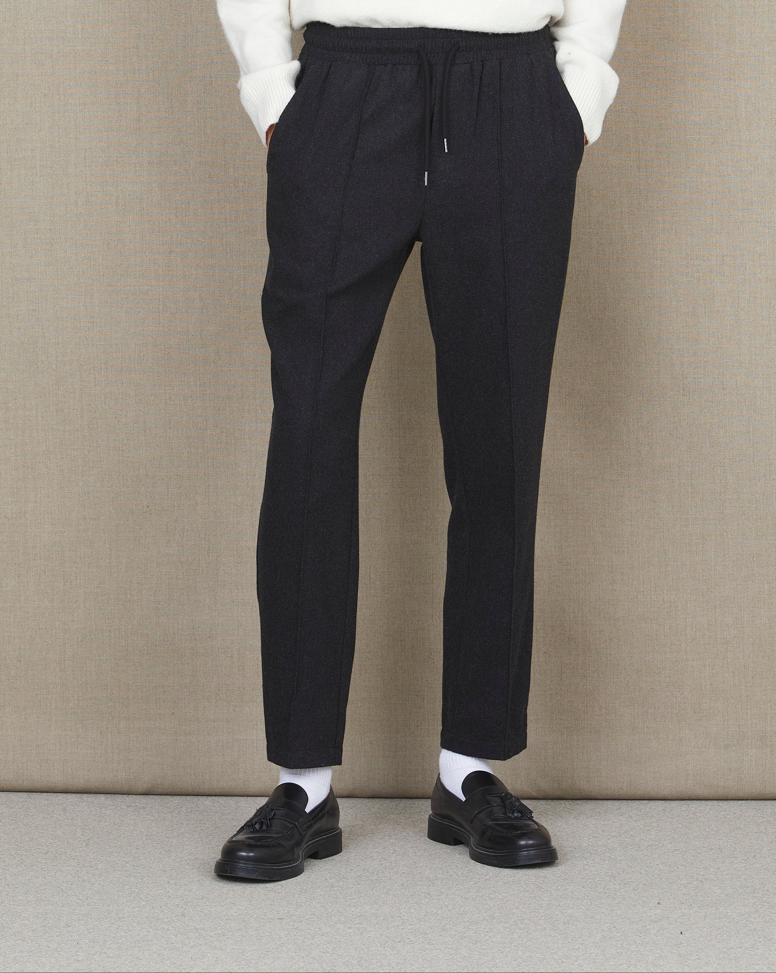 PANTALON LAINE DUCK FIT GRIS