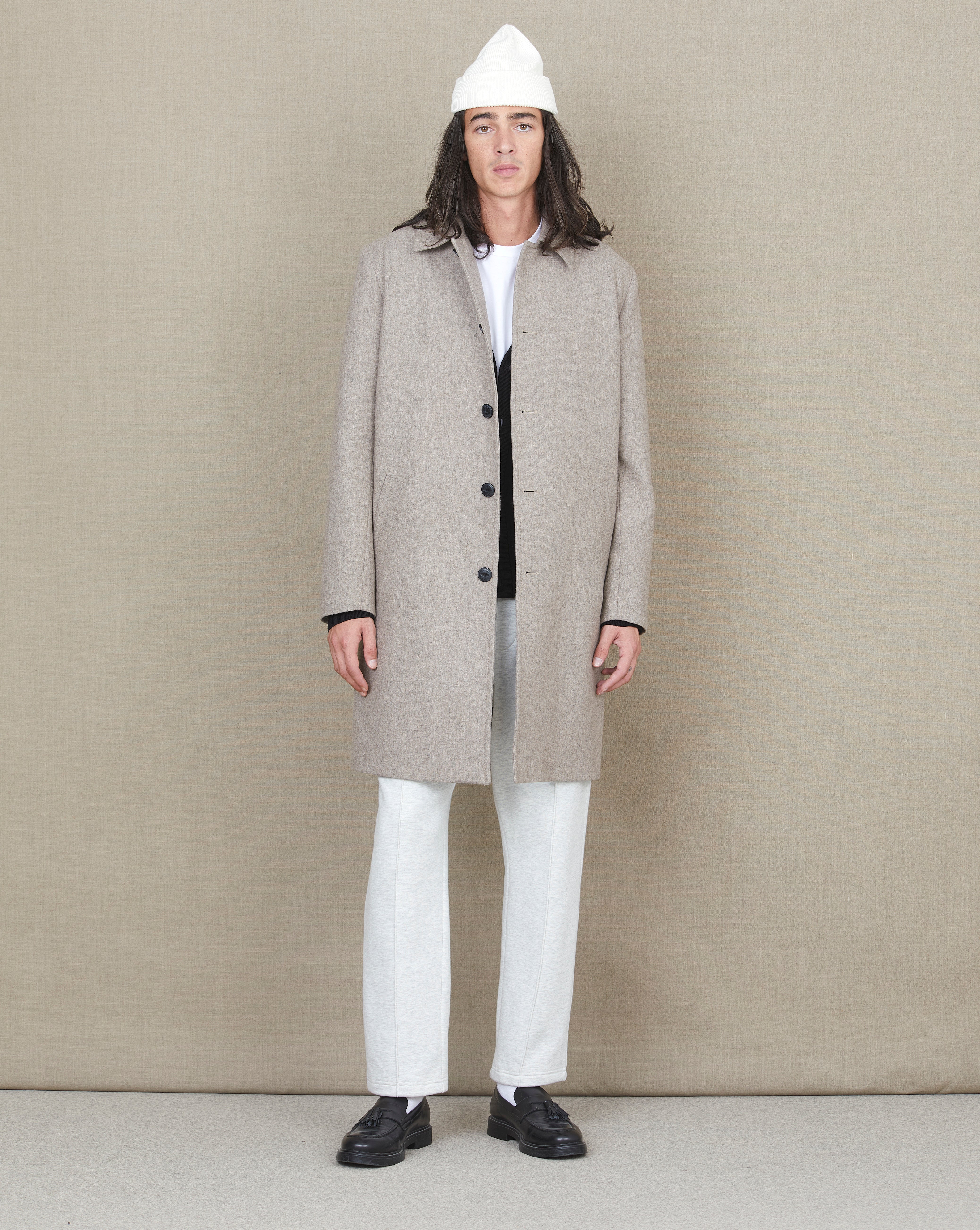 MANTEAU MAC BEIGE