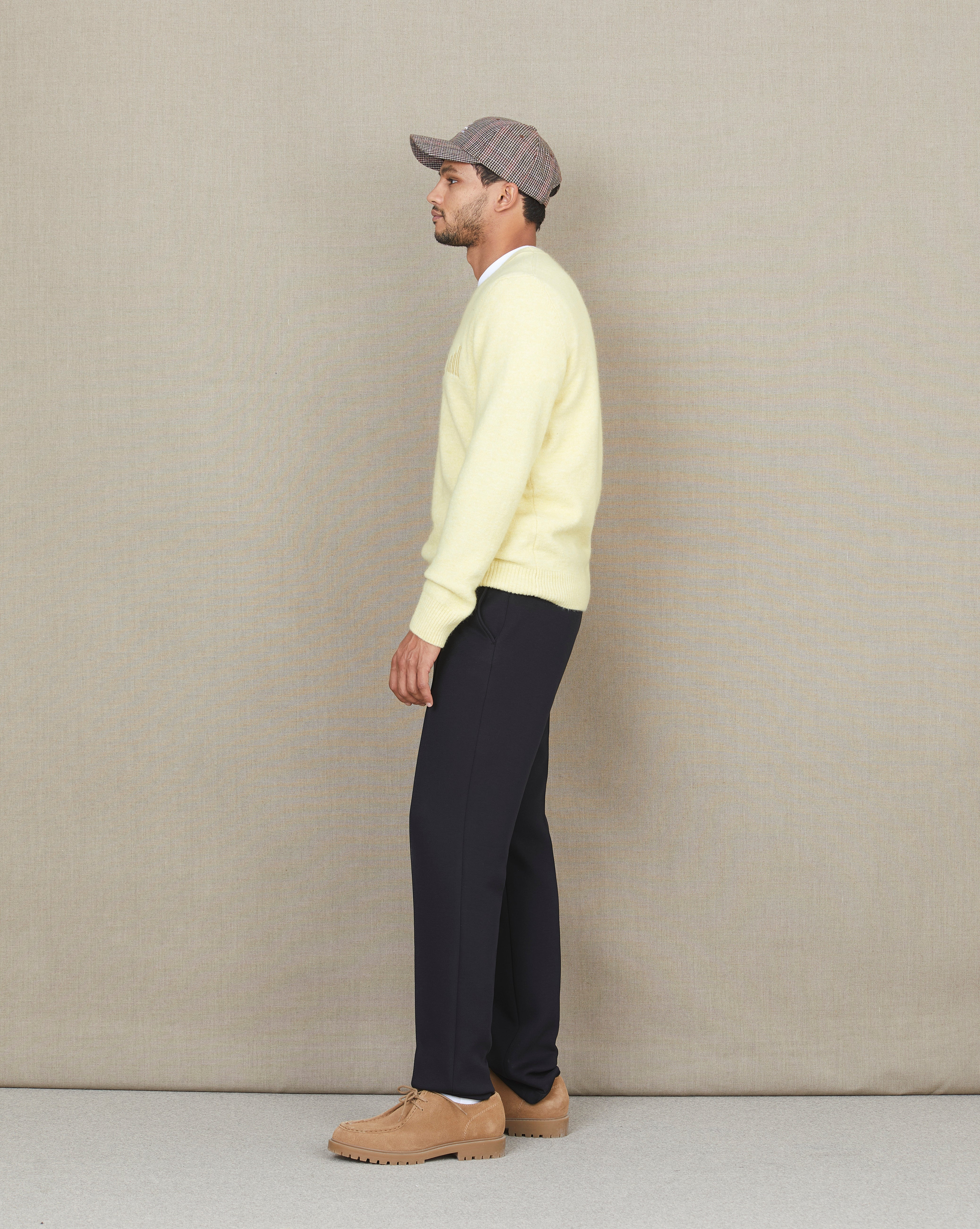 PULL CITY WOOL JAUNE