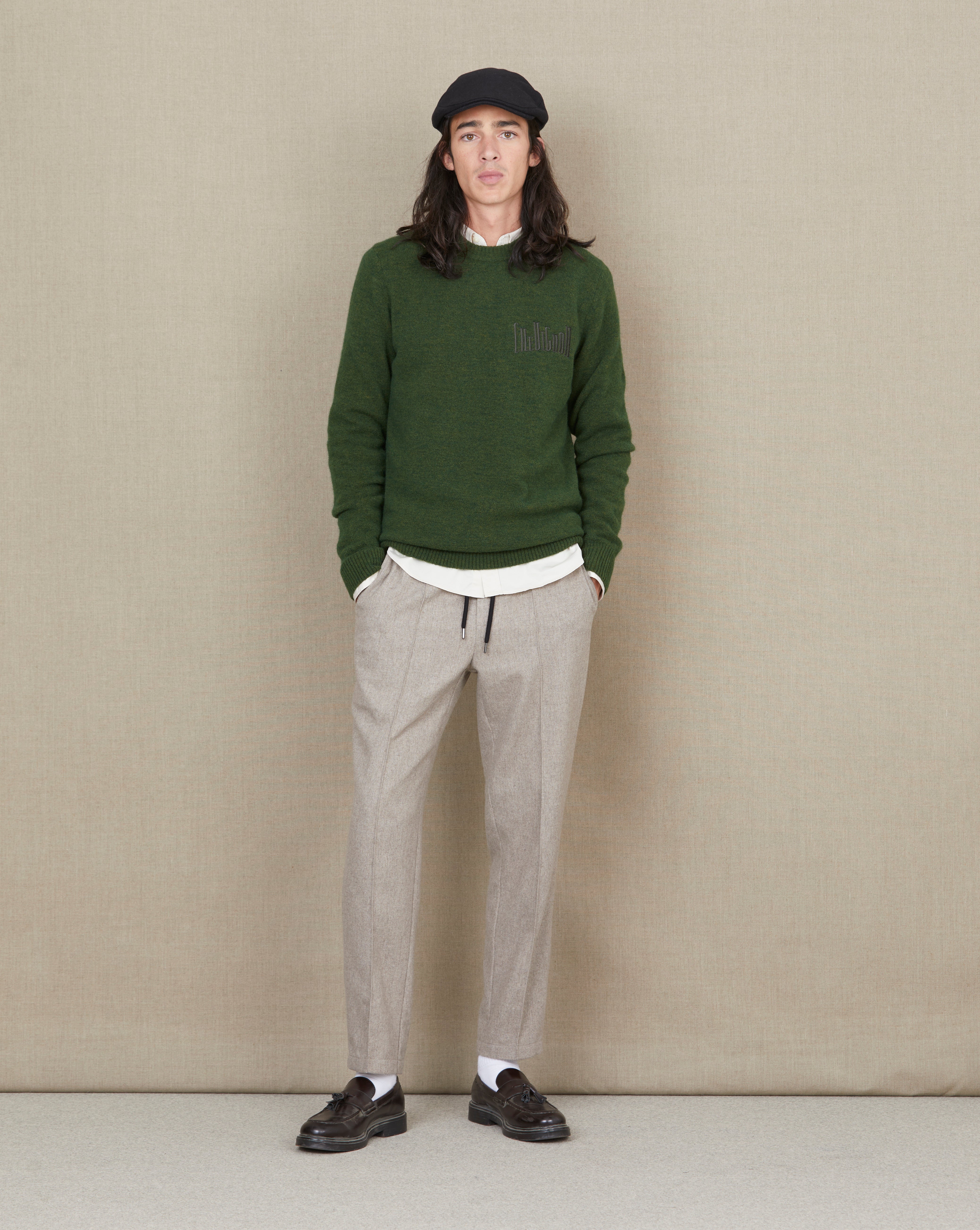 PULL CITY WOOL VERT