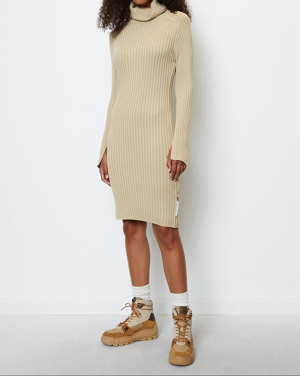 MO’P X CHEVIGNON ROBE PULL BEIGE
