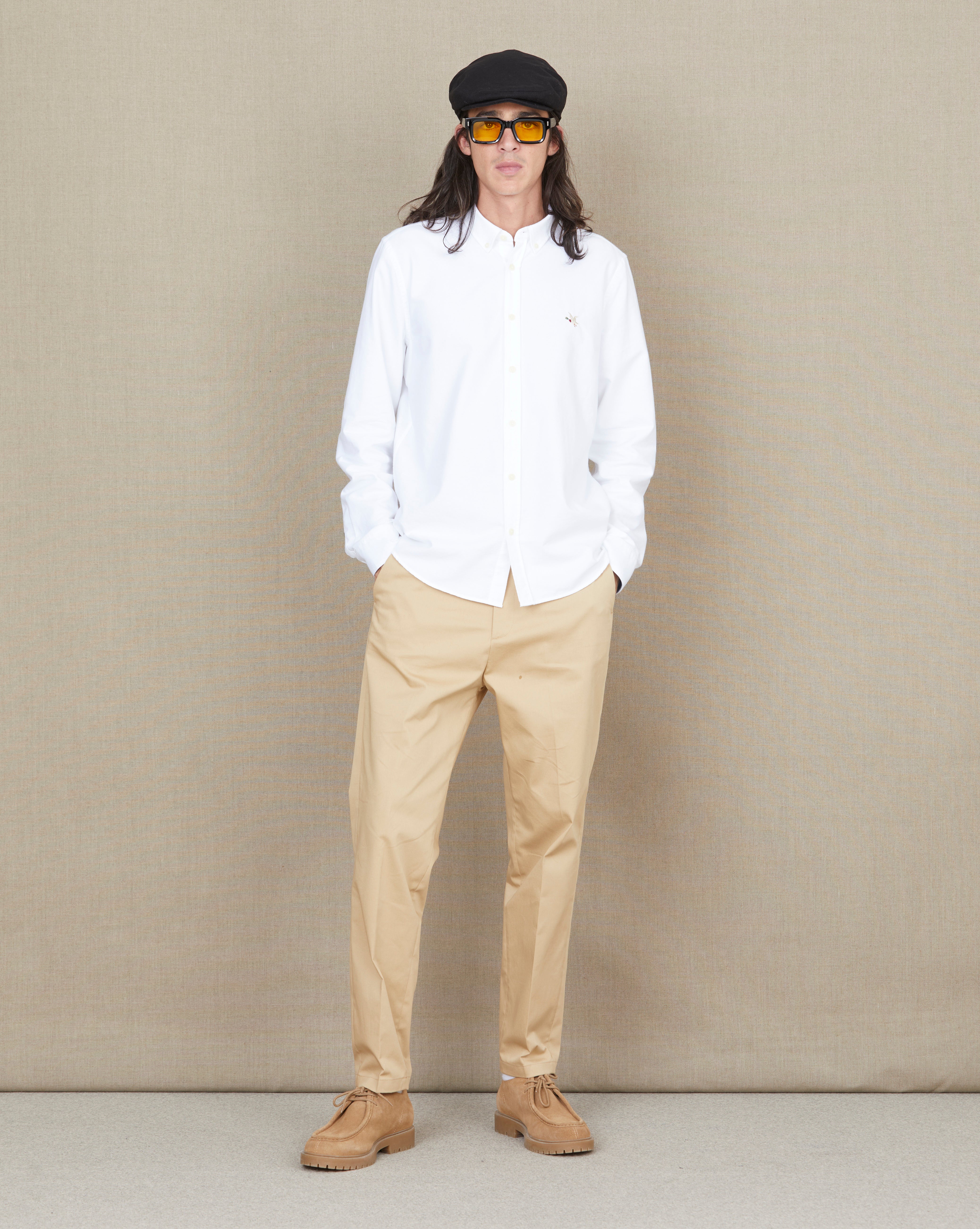 2 TOGS WINTER WHITE OXFORD SHIRT