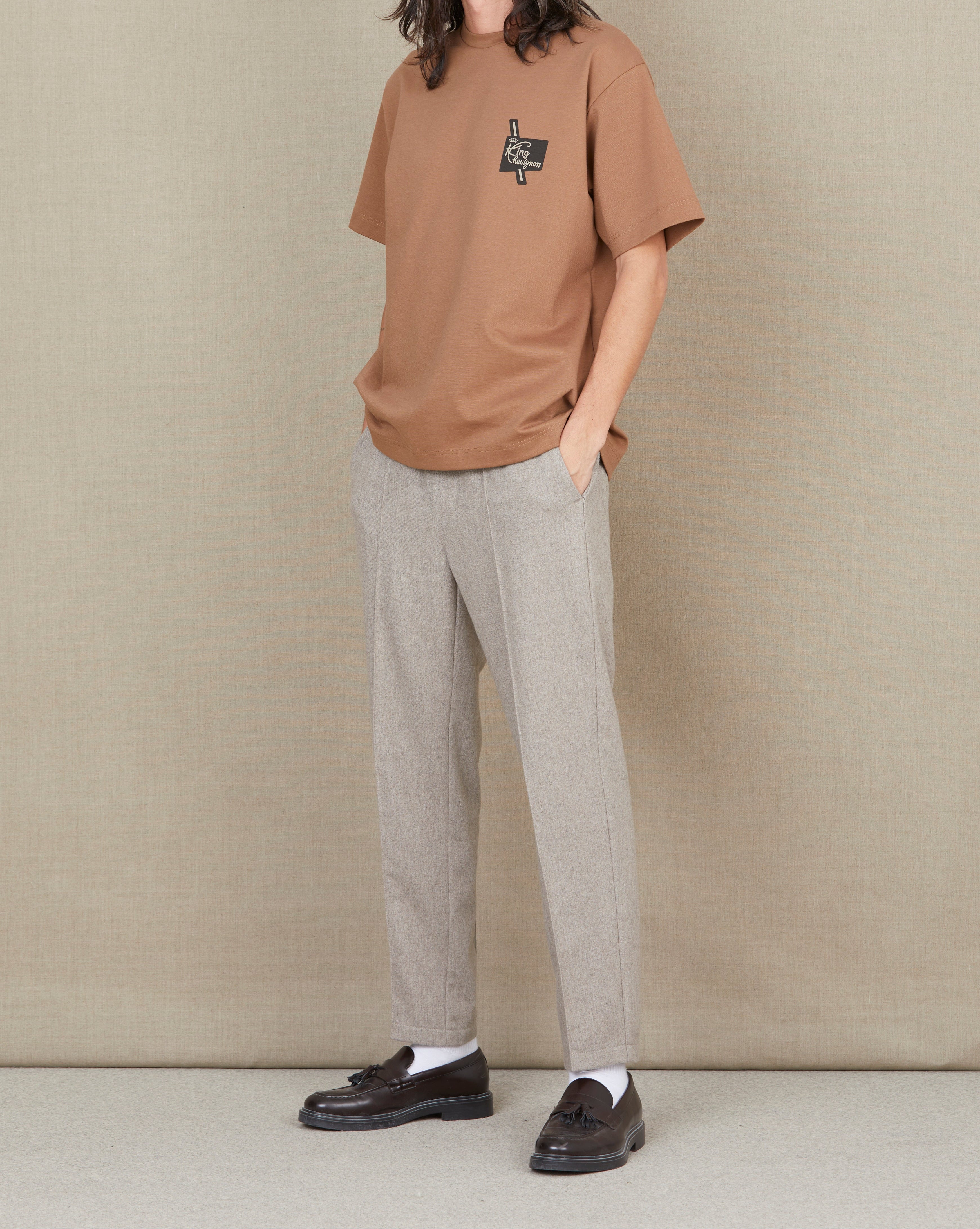 KING CHEVIGNON TEE SHIRT BROWN TEE