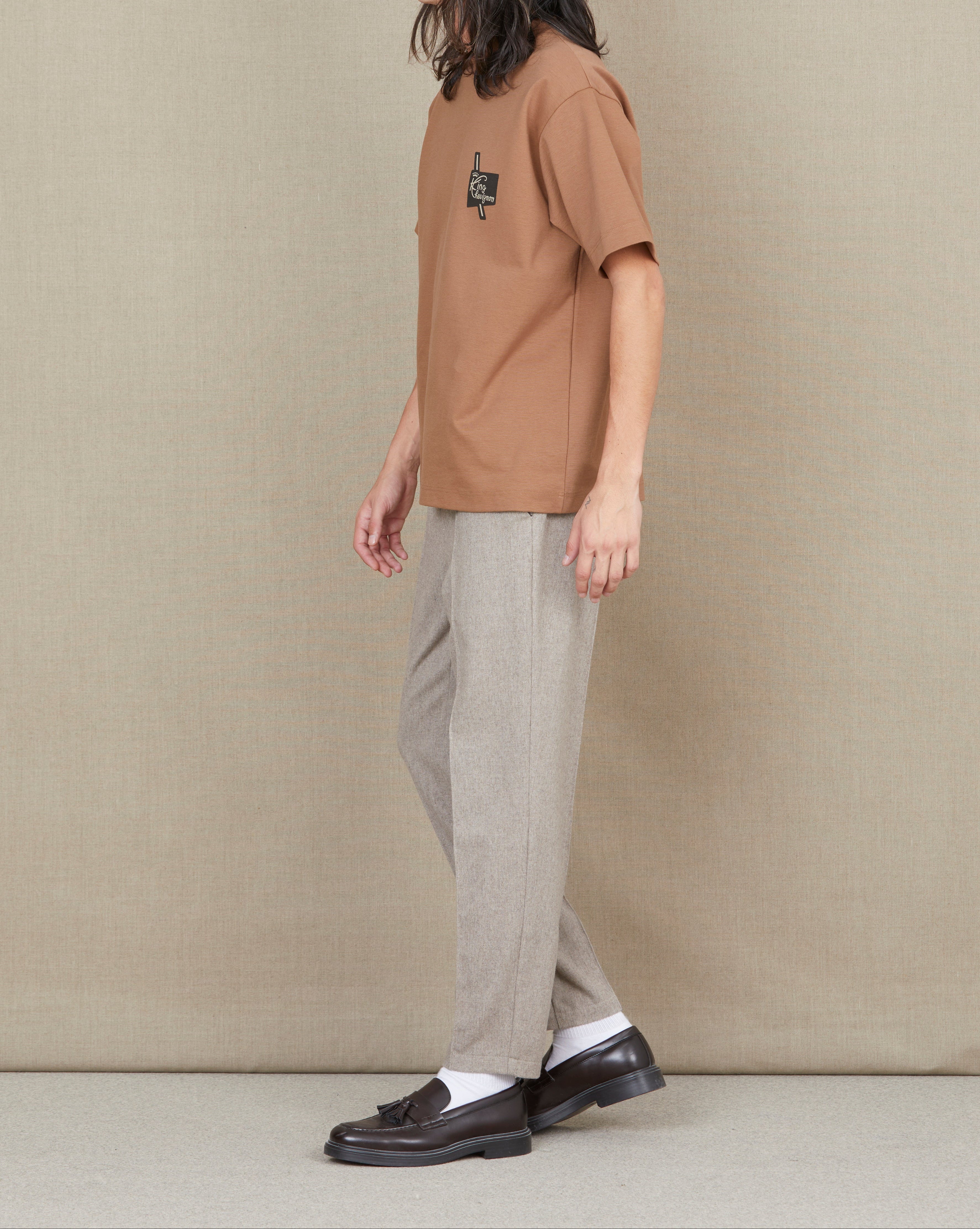 KING CHEVIGNON TEE SHIRT BROWN TEE
