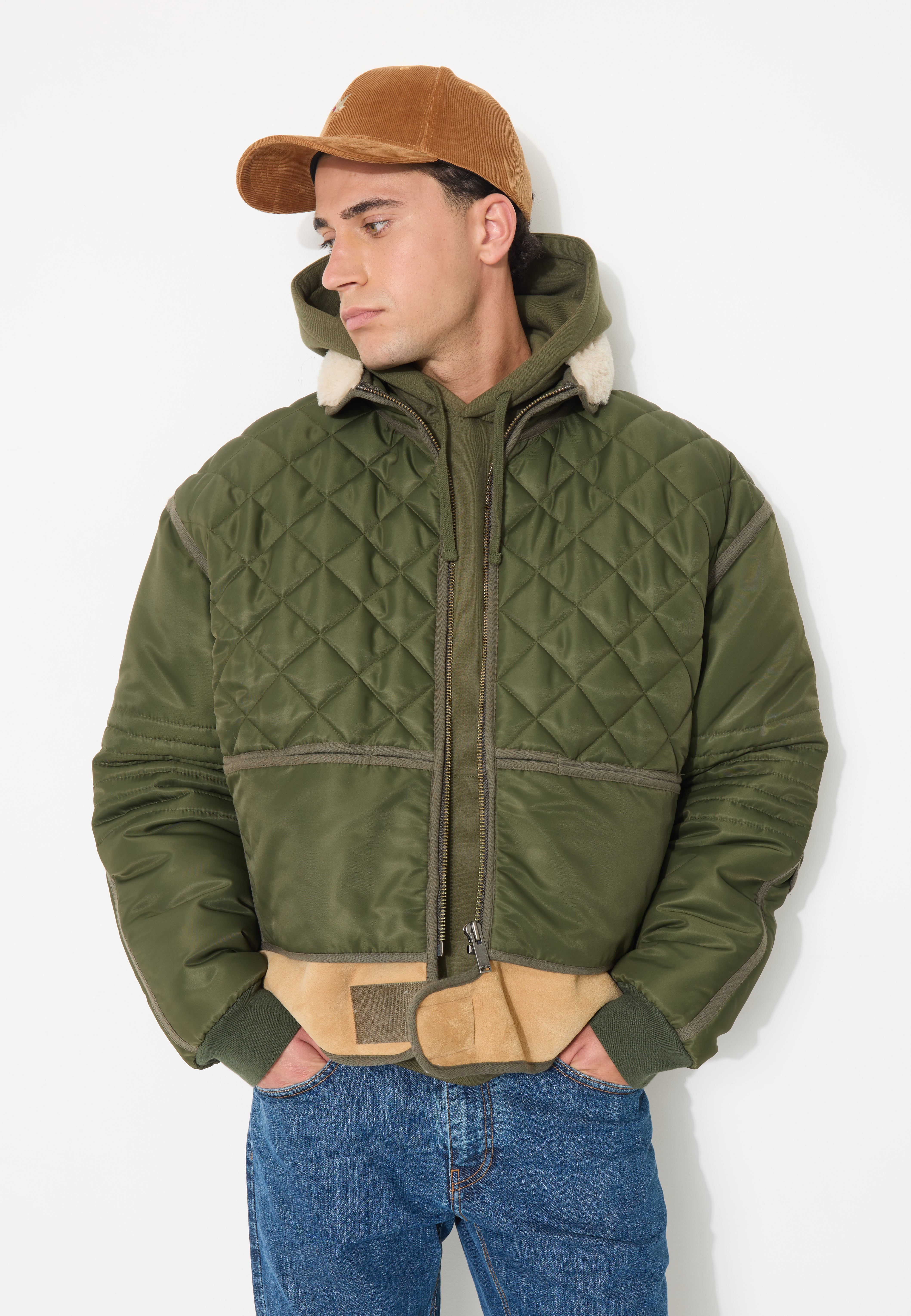 BLOUSON COSMO KAKI