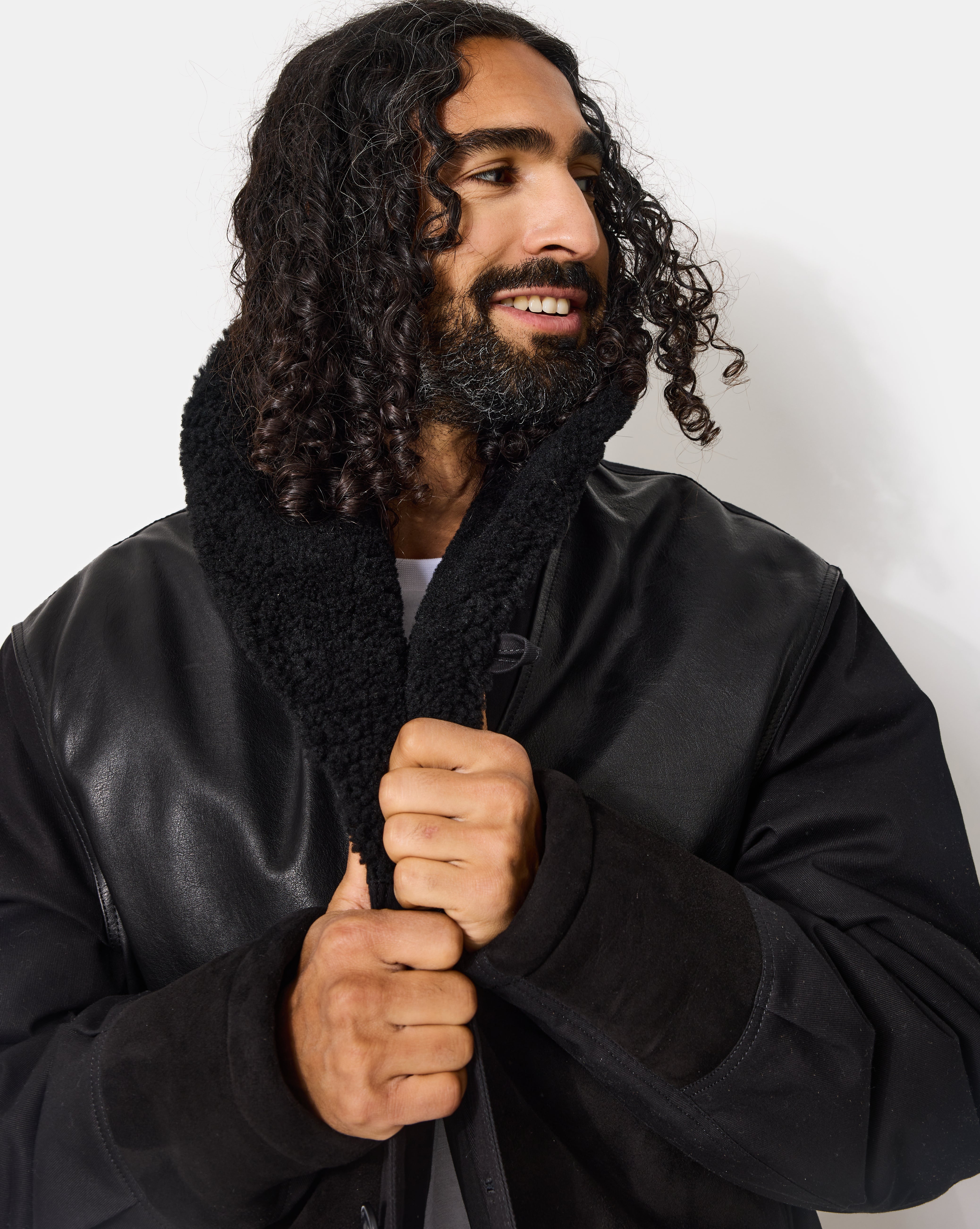 BLACK CAMERAMAN JACKET