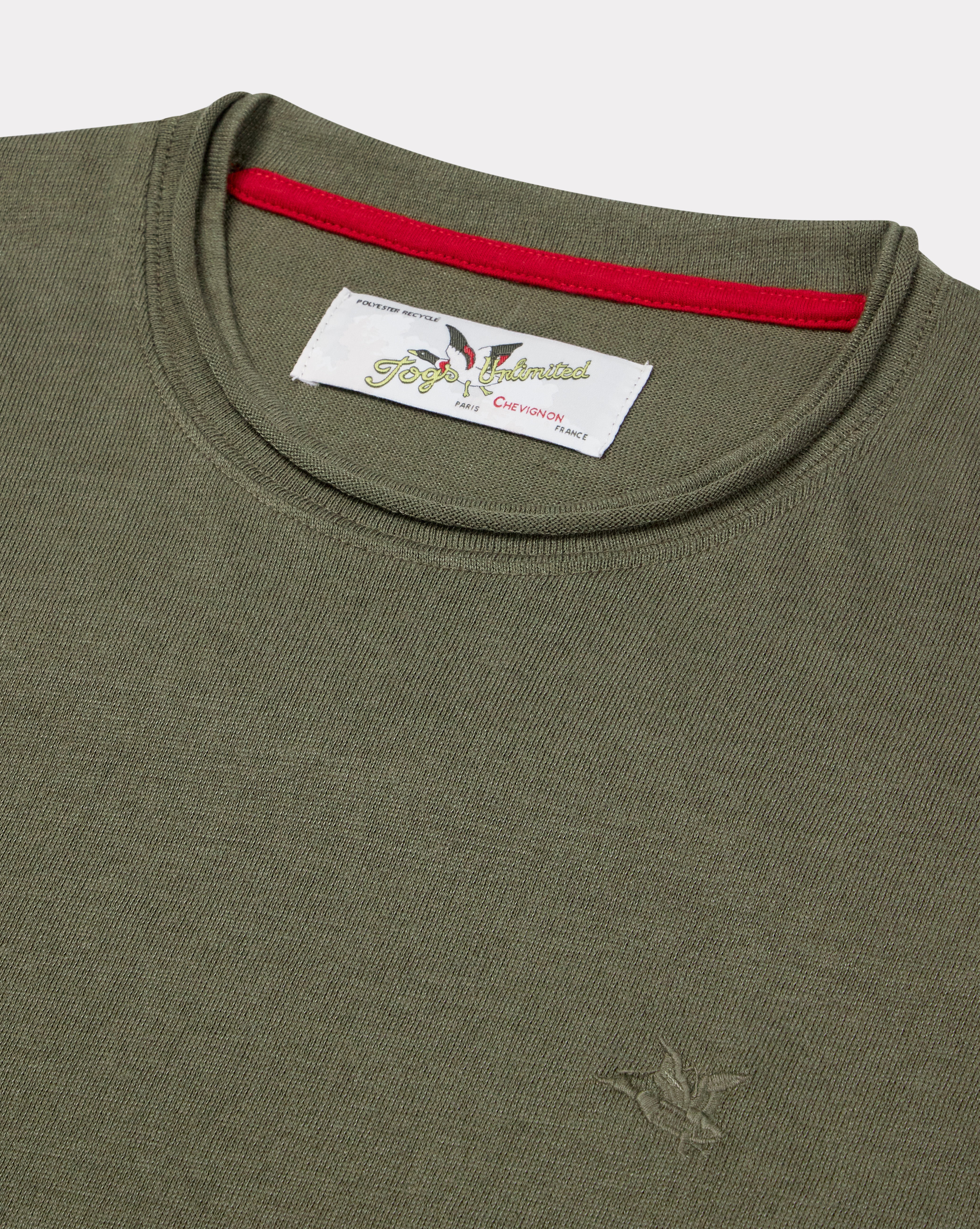 T-SHIRT DUCK TEE VERT