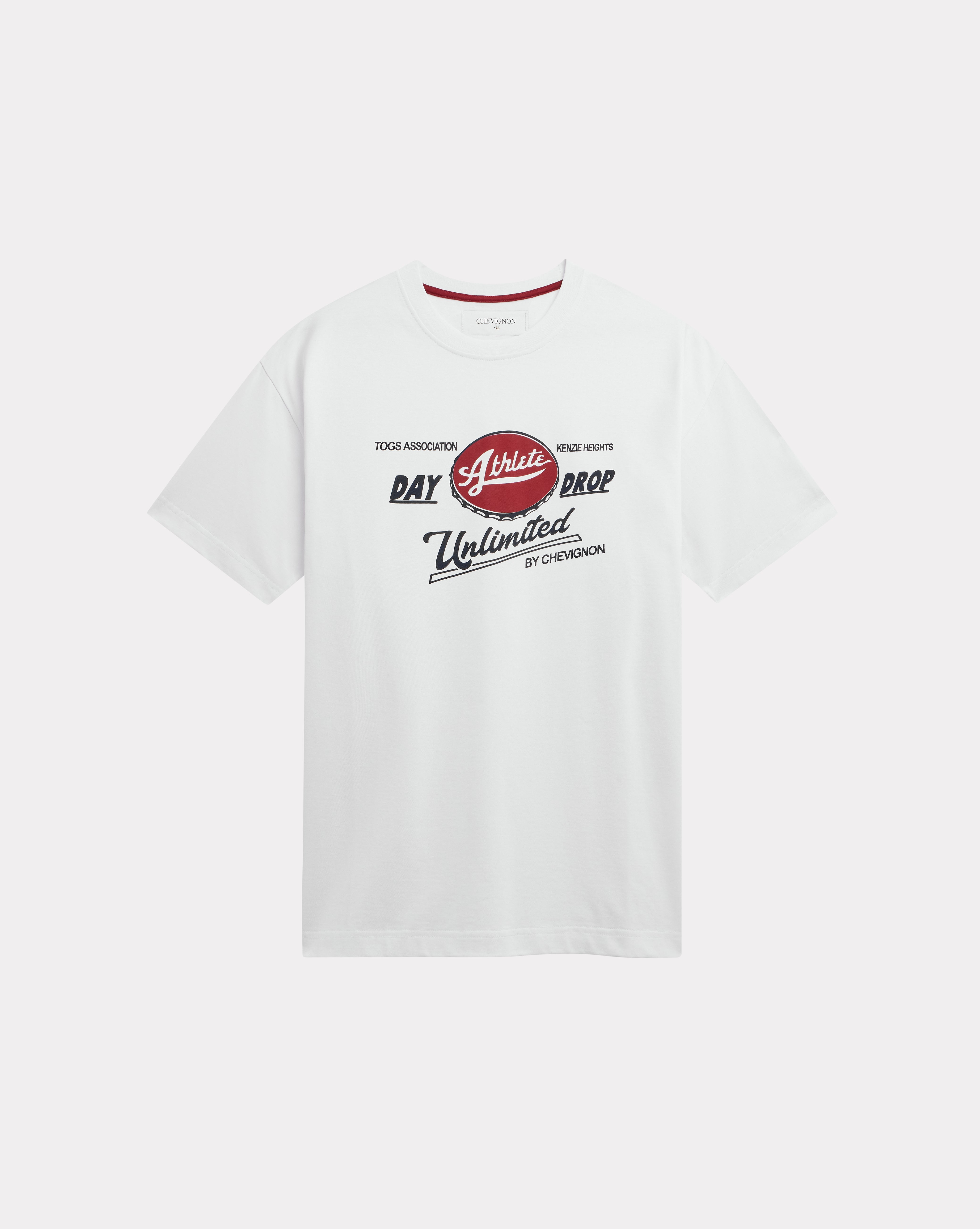 T-SHIRT DAY DROP BLANC