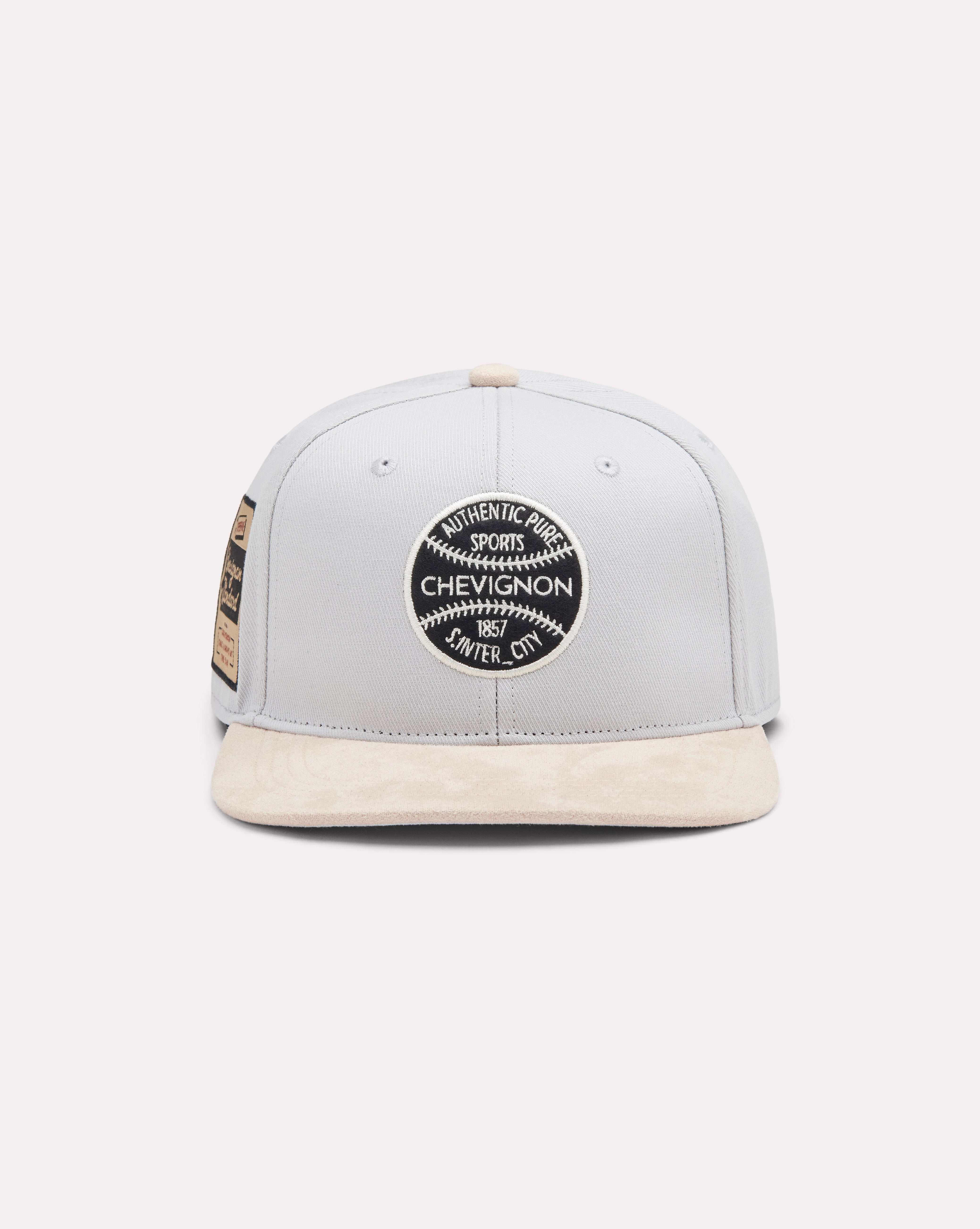 CASQUETTE BASEBALL CAP GRIS