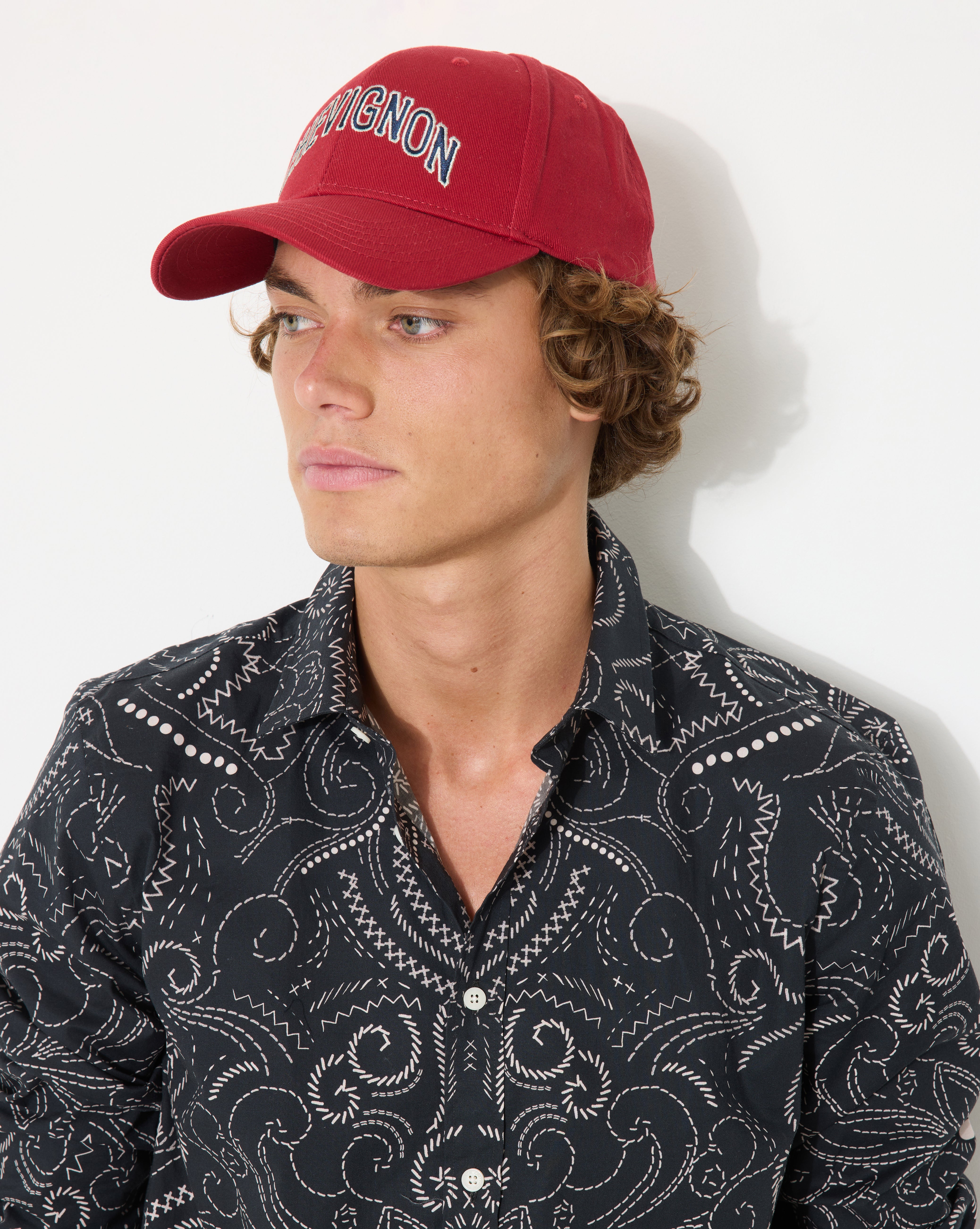 CHEMISE BANDANA NOIR